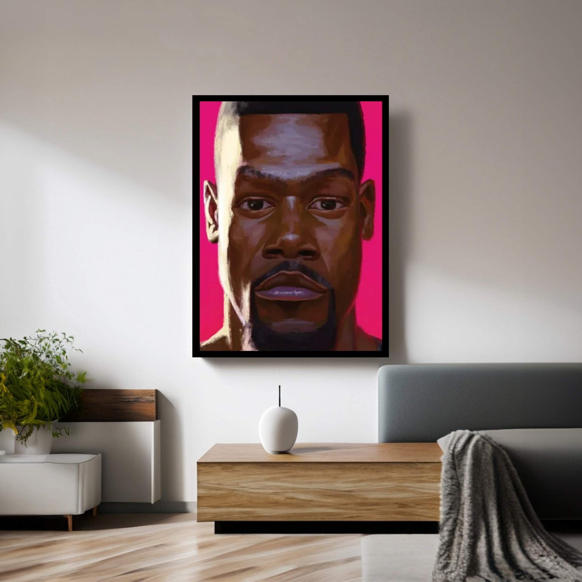 Kevin Durant Canvas Wall Art - Y Canvas