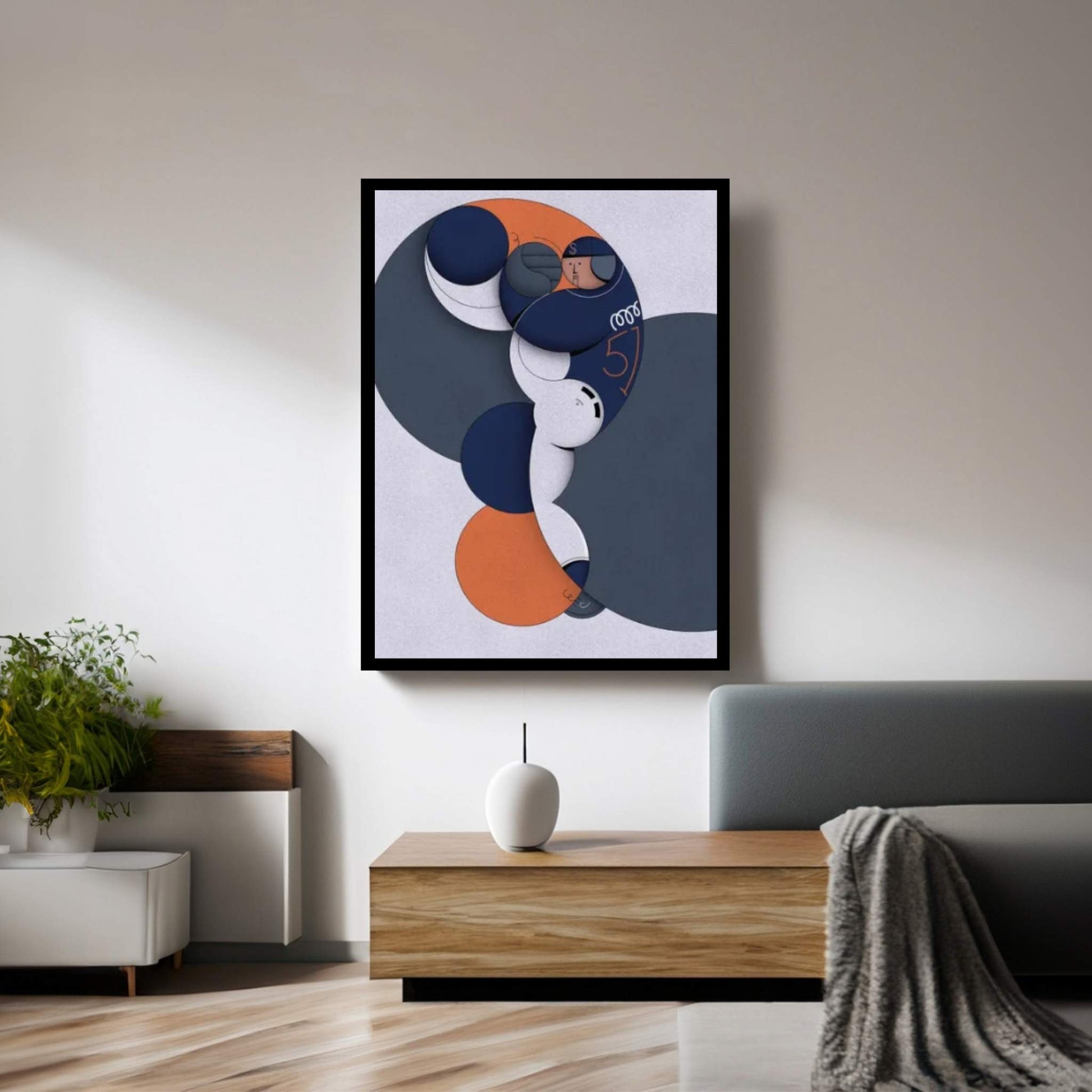 Hells Bells Canvas Wall Art - Y Canvas