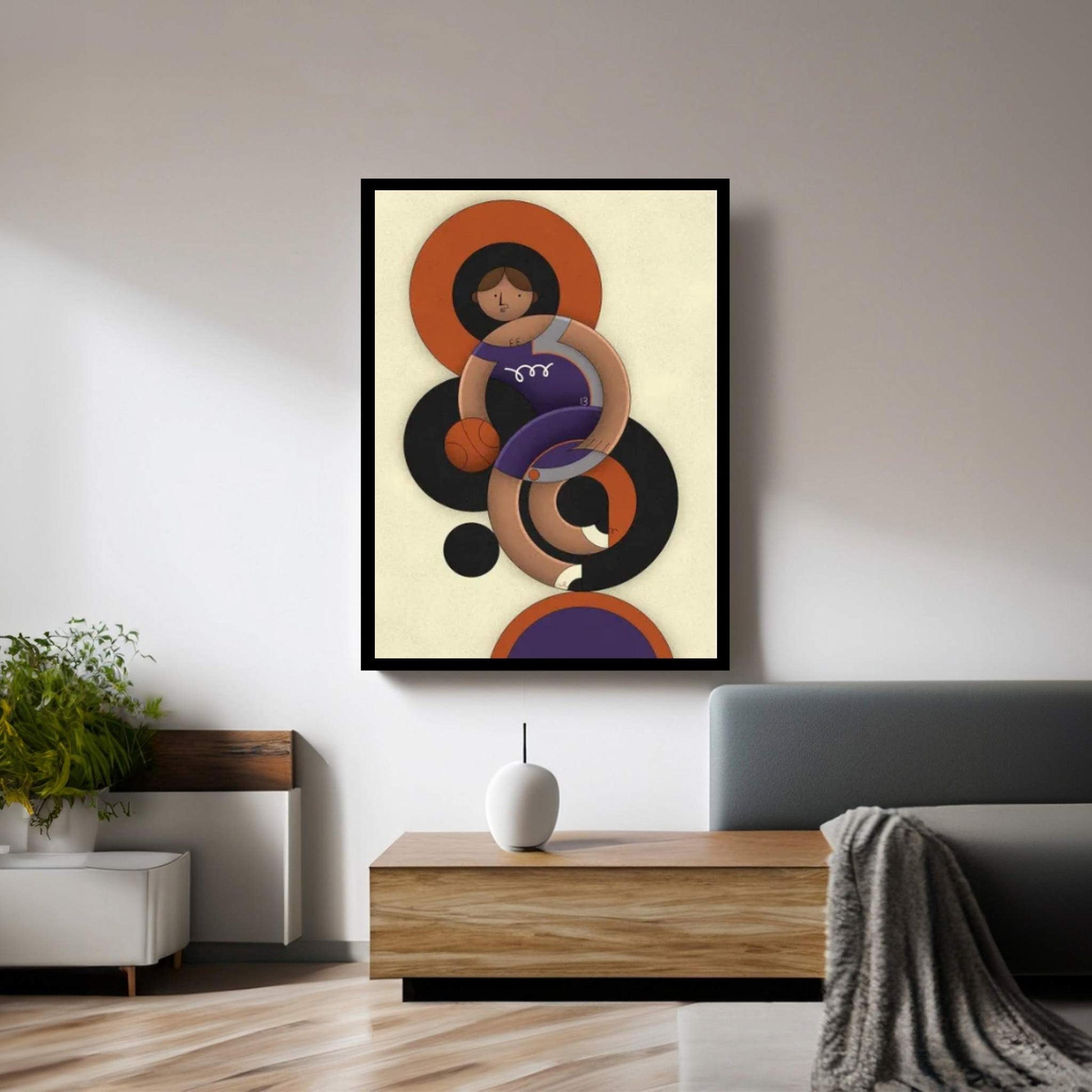 Nash Canvas Wall Art - Y Canvas