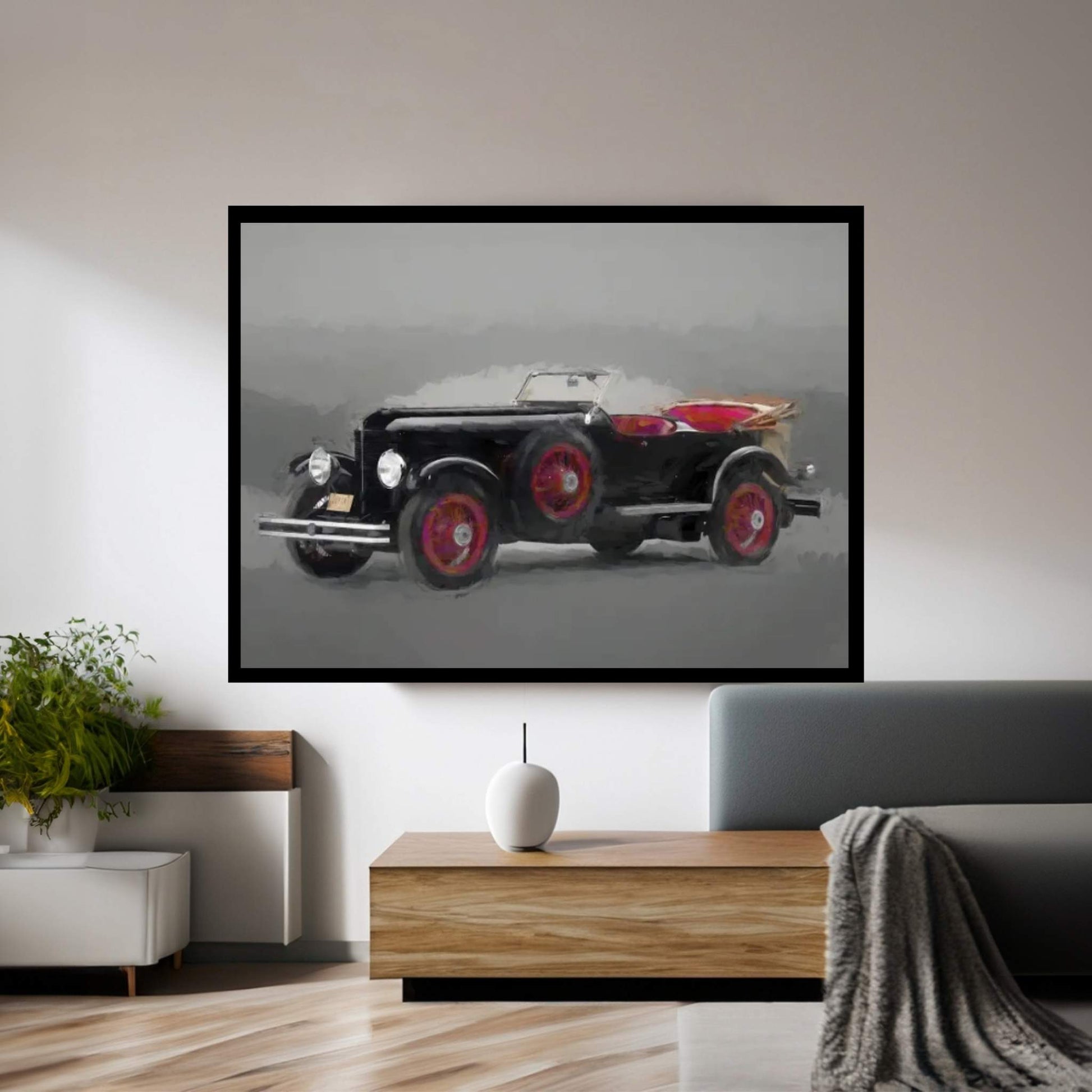 DuPont Model G LeMans Canvas Wall Art - Y Canvas
