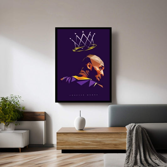 Kobe Canvas Wall Art - Y Canvas