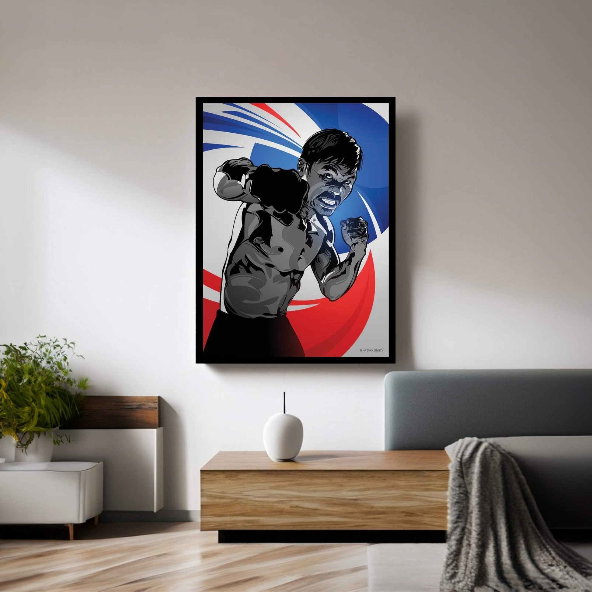 Manny Pacquiao Canvas Wall Art - Y Canvas