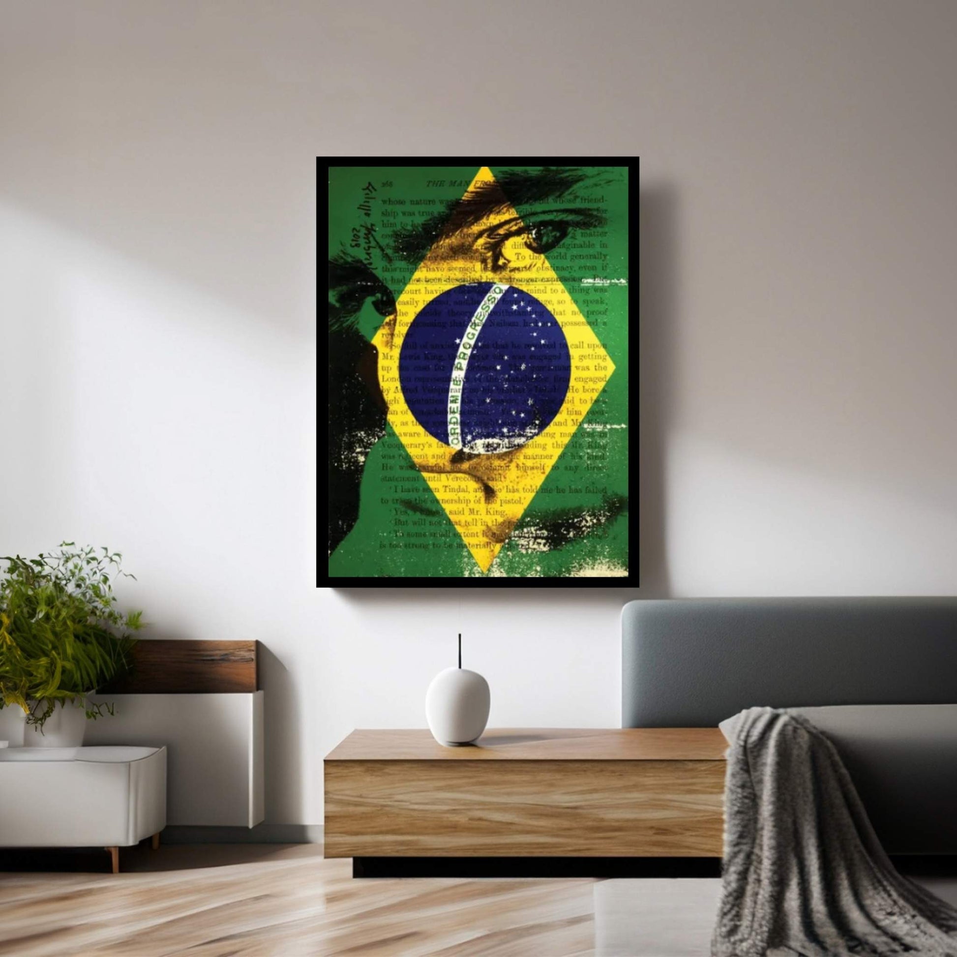 Ayrton Senna Canvas Wall Art - Y Canvas