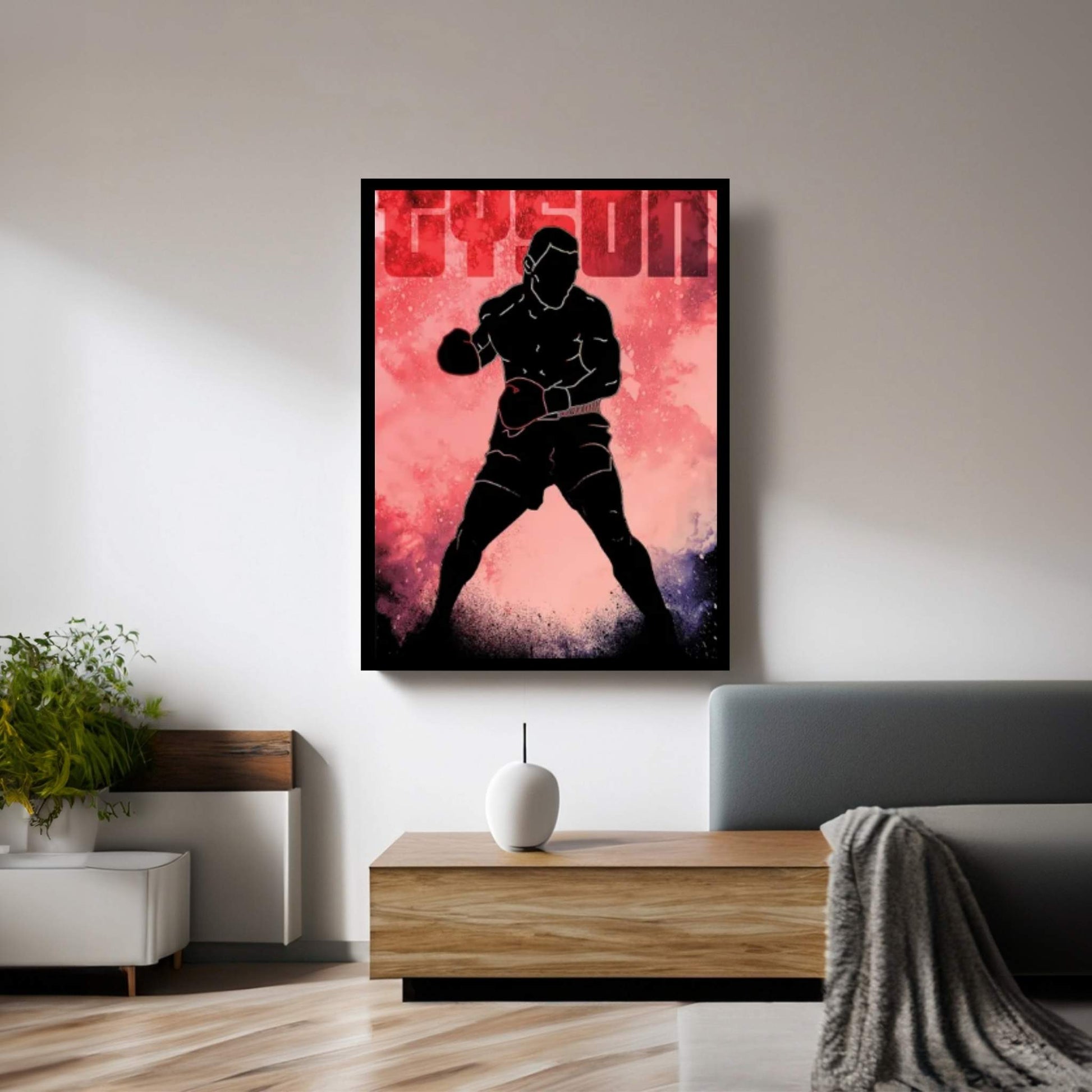 Soul Of Iron Mike Canvas Wall Art - Y Canvas