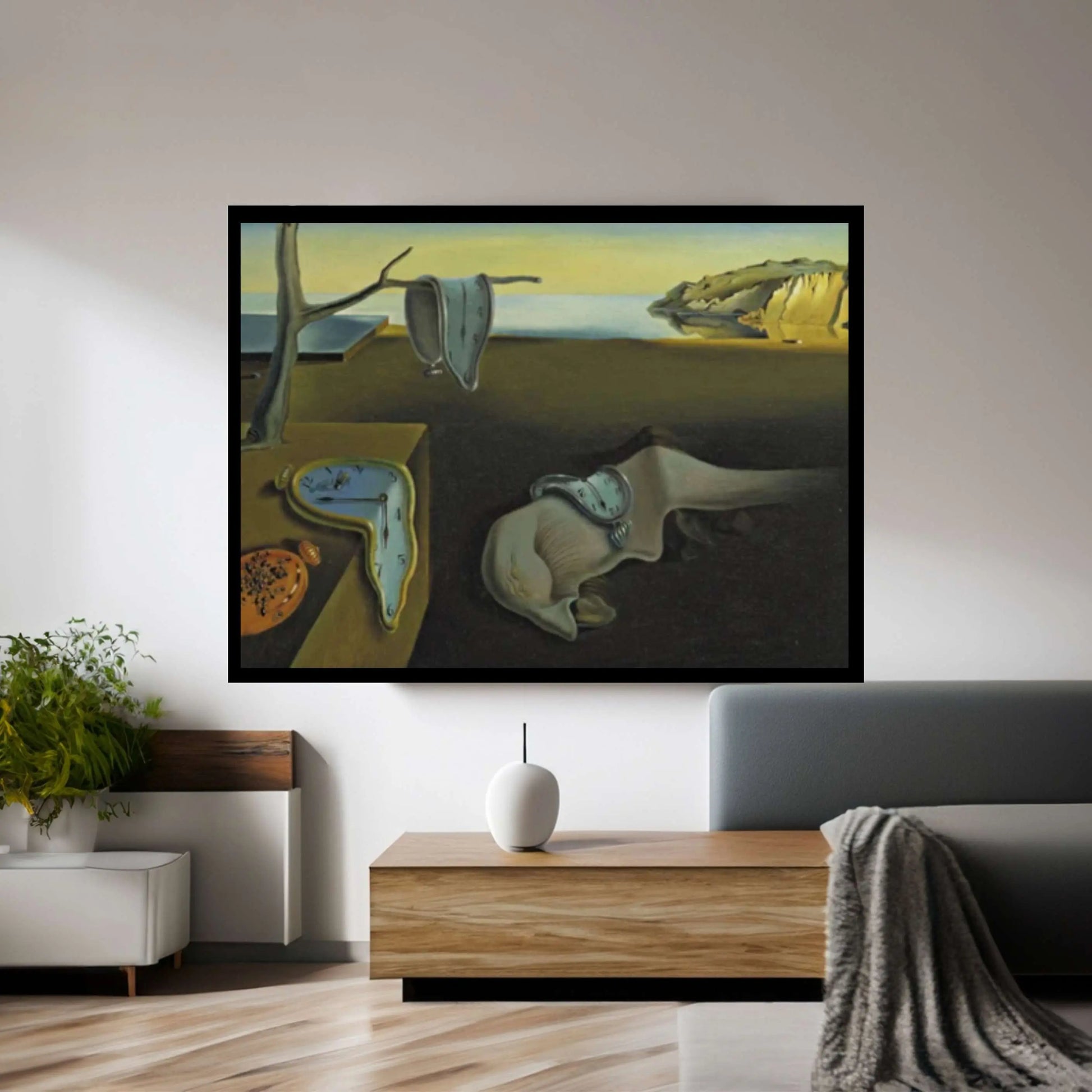 Salvador Dali Canvas, Salvador Dali Wall Art, Salvador Dali Clocks, Salvador Dali The Persistence Of Memory Canvas - Y Canvas
