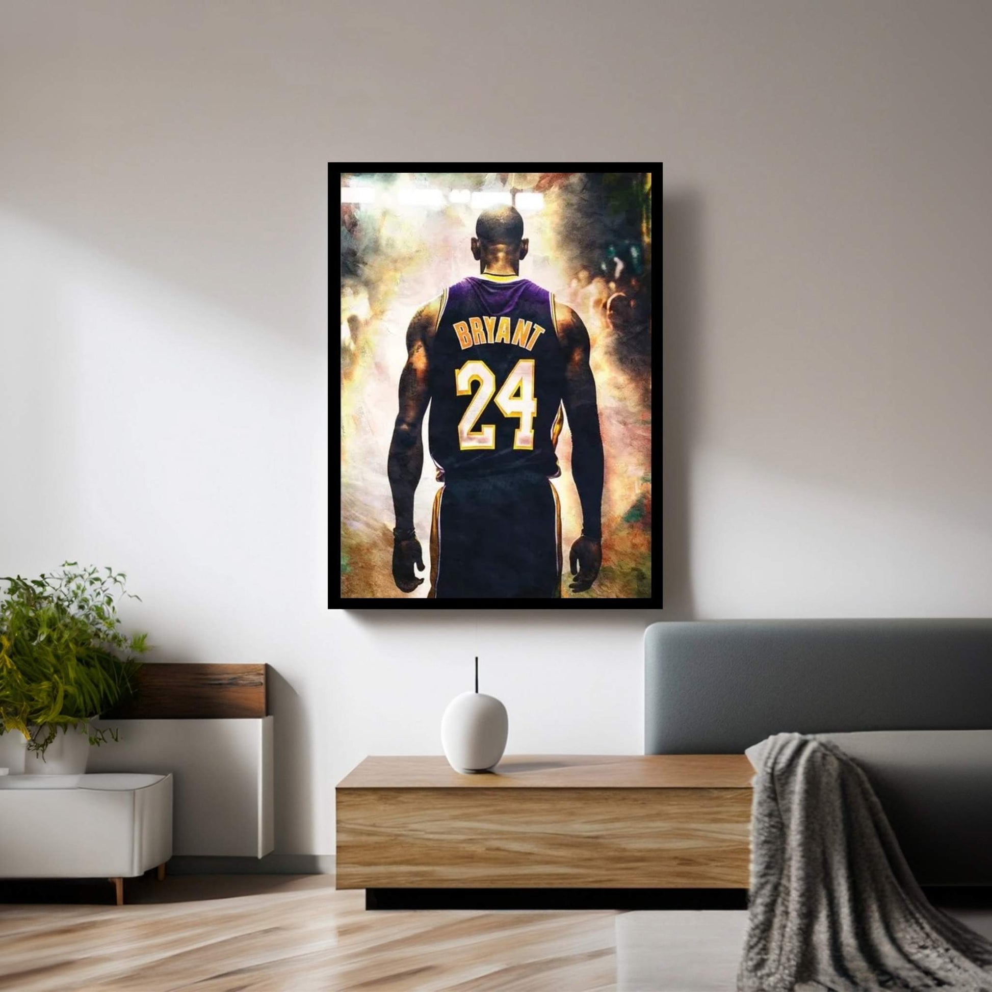 Kobe Bryant Forever Canvas Wall Art - Y Canvas