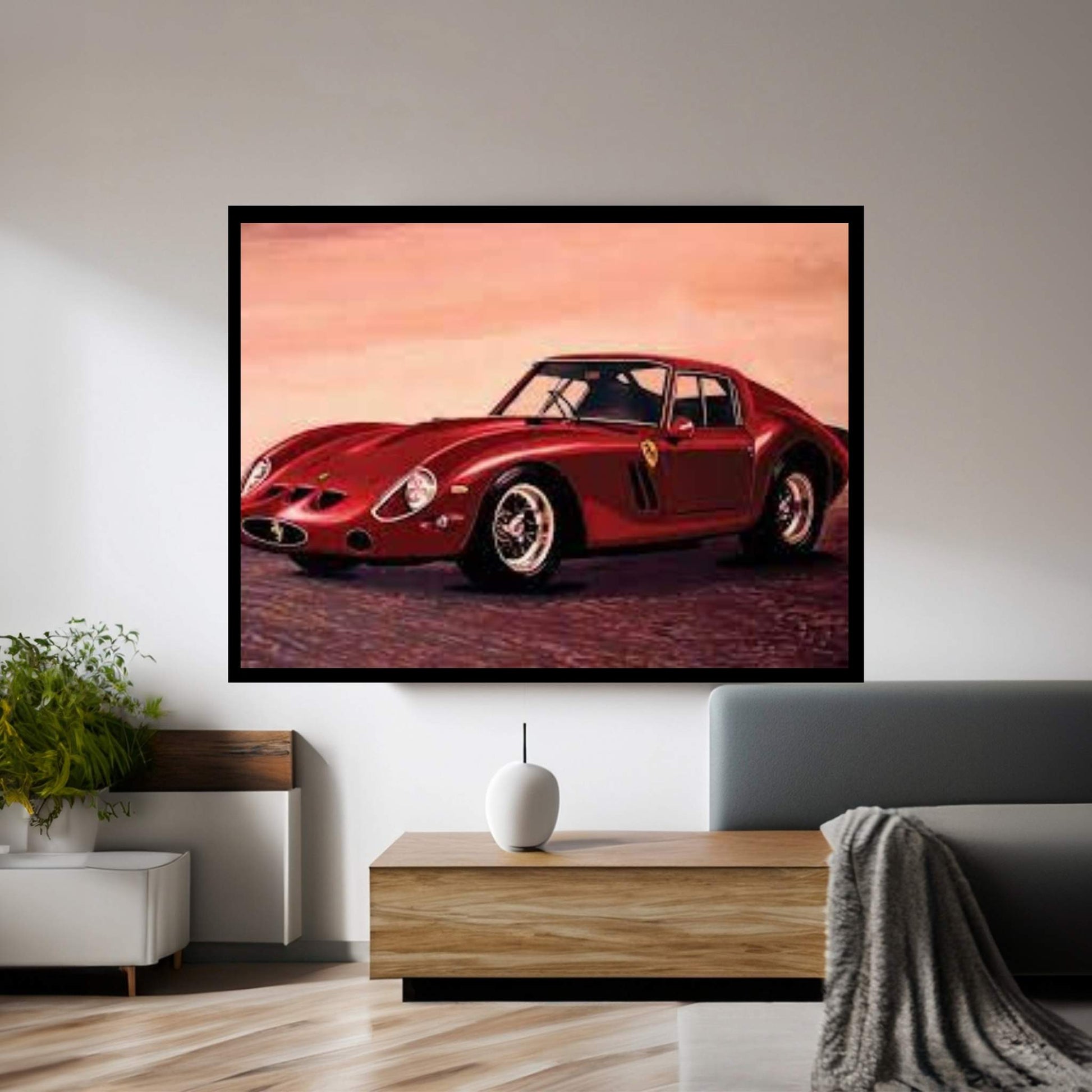 Ferrari 250 GTO 1962 Canvas Wall Art - Y Canvas
