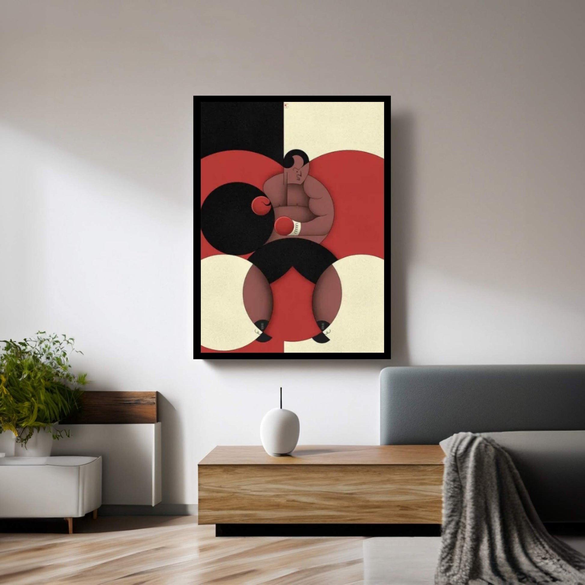 Iron Mike Canvas Wall Art - Y Canvas