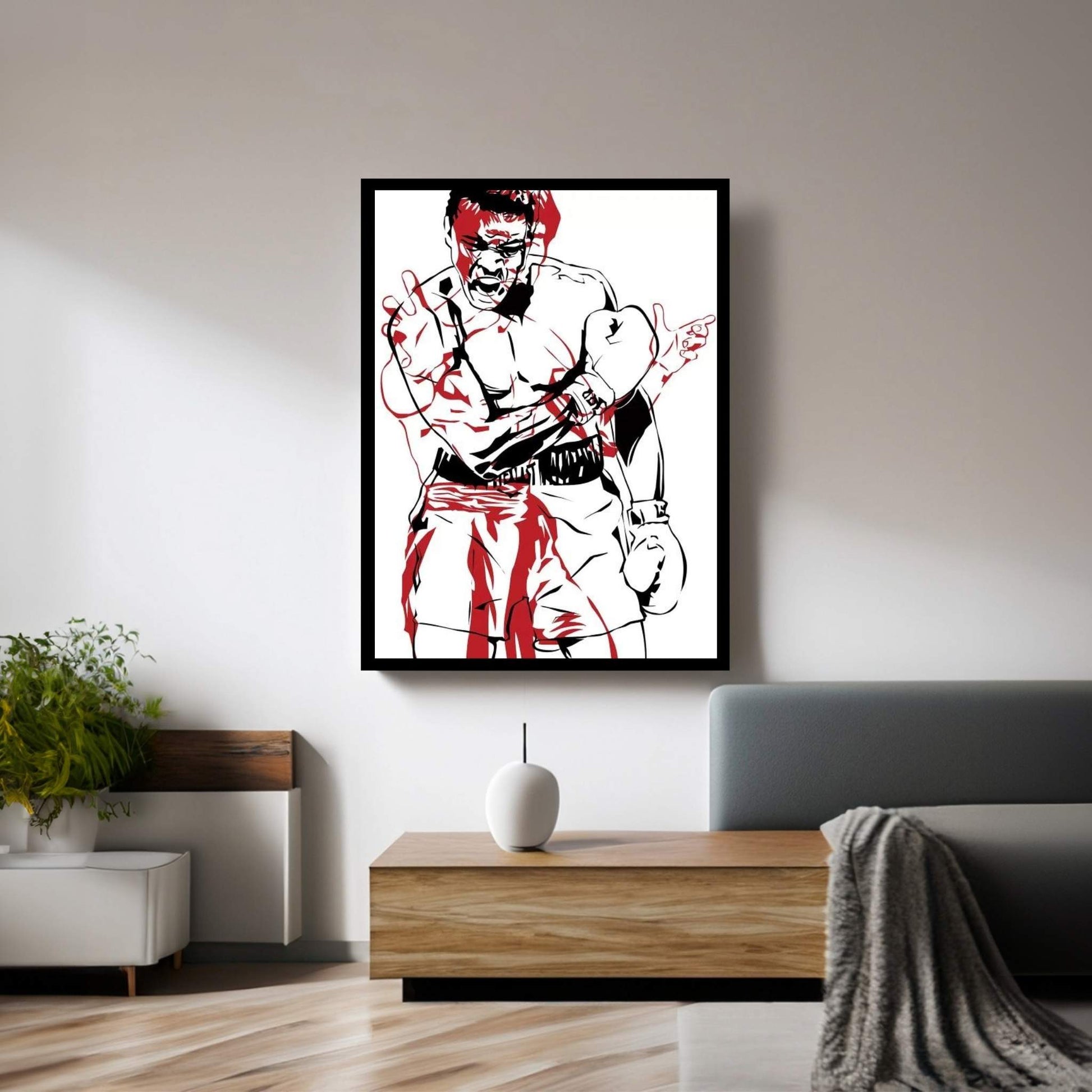 Alee Canvas Wall Art - Y Canvas