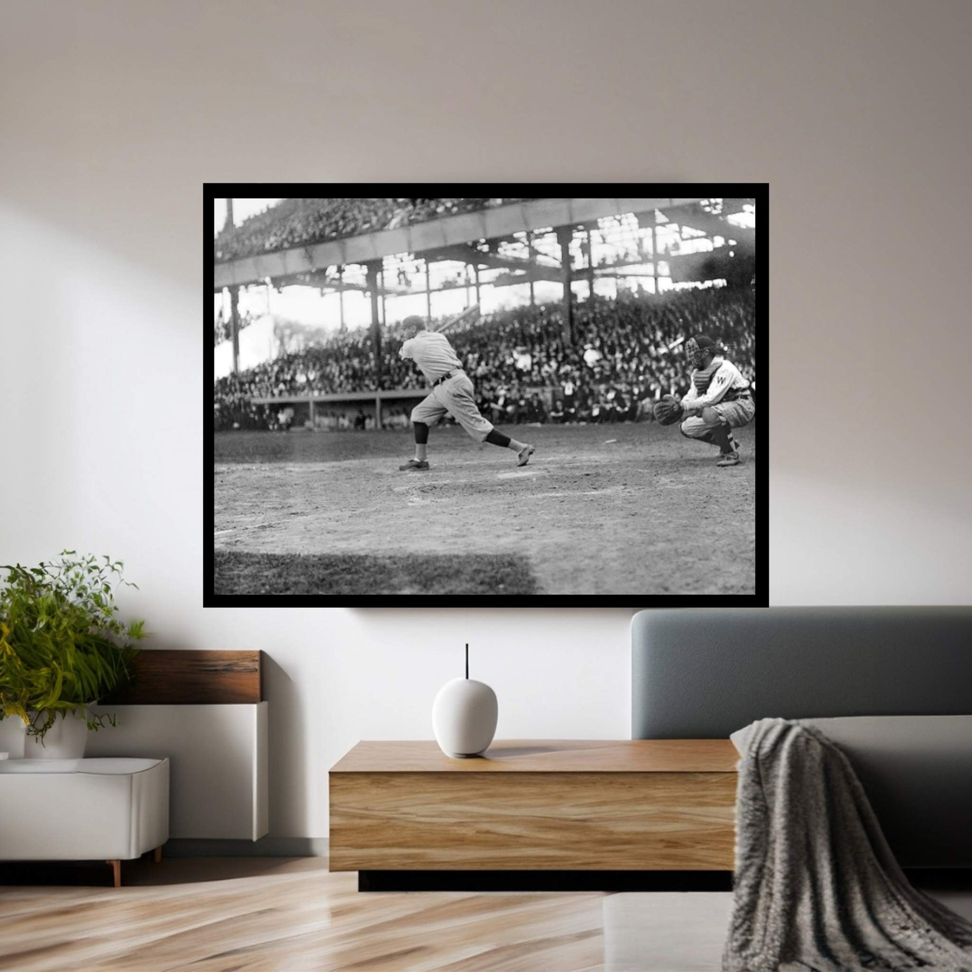 George H. Ruth Canvas Wall Art - Y Canvas