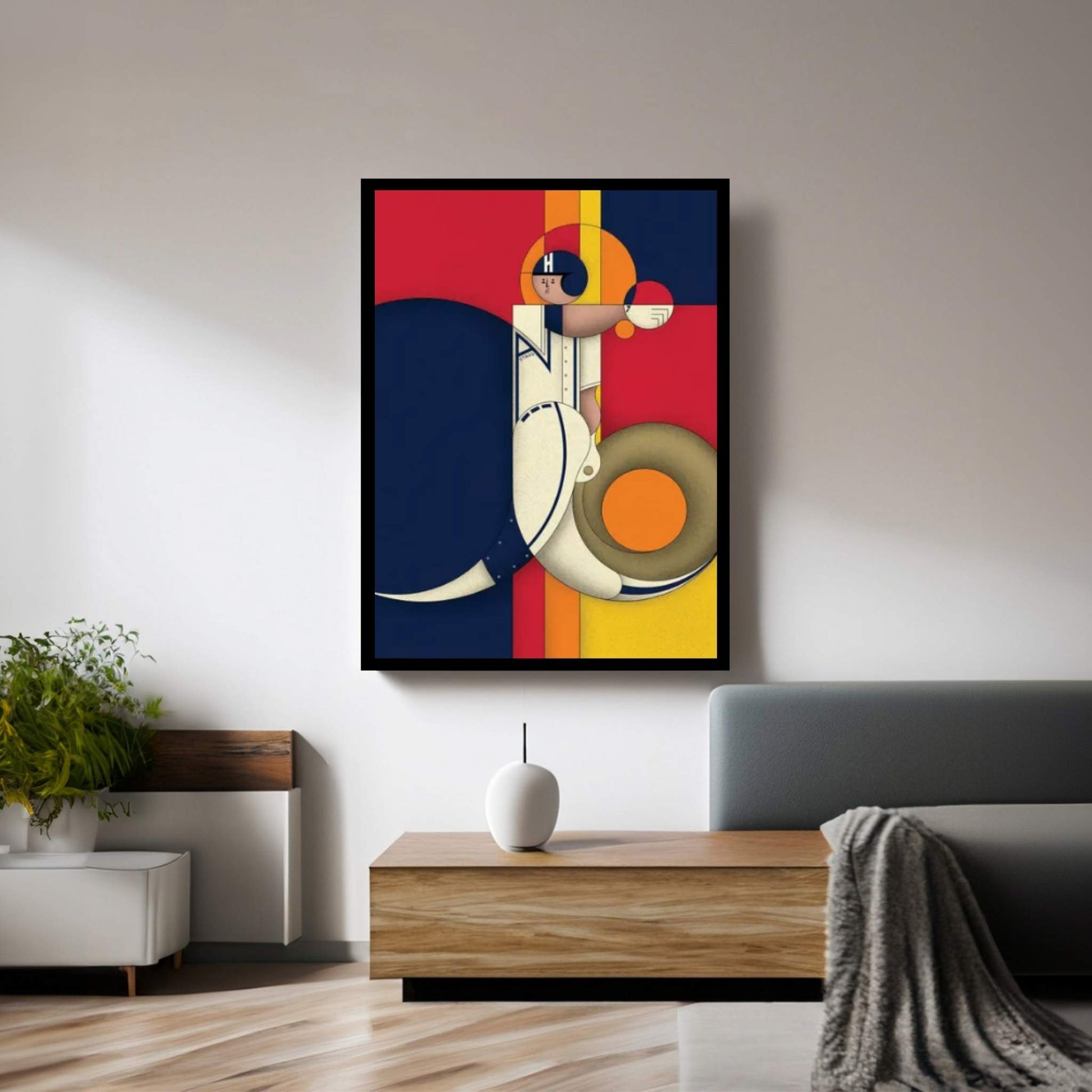 Biggio Canvas Wall Art - Y Canvas