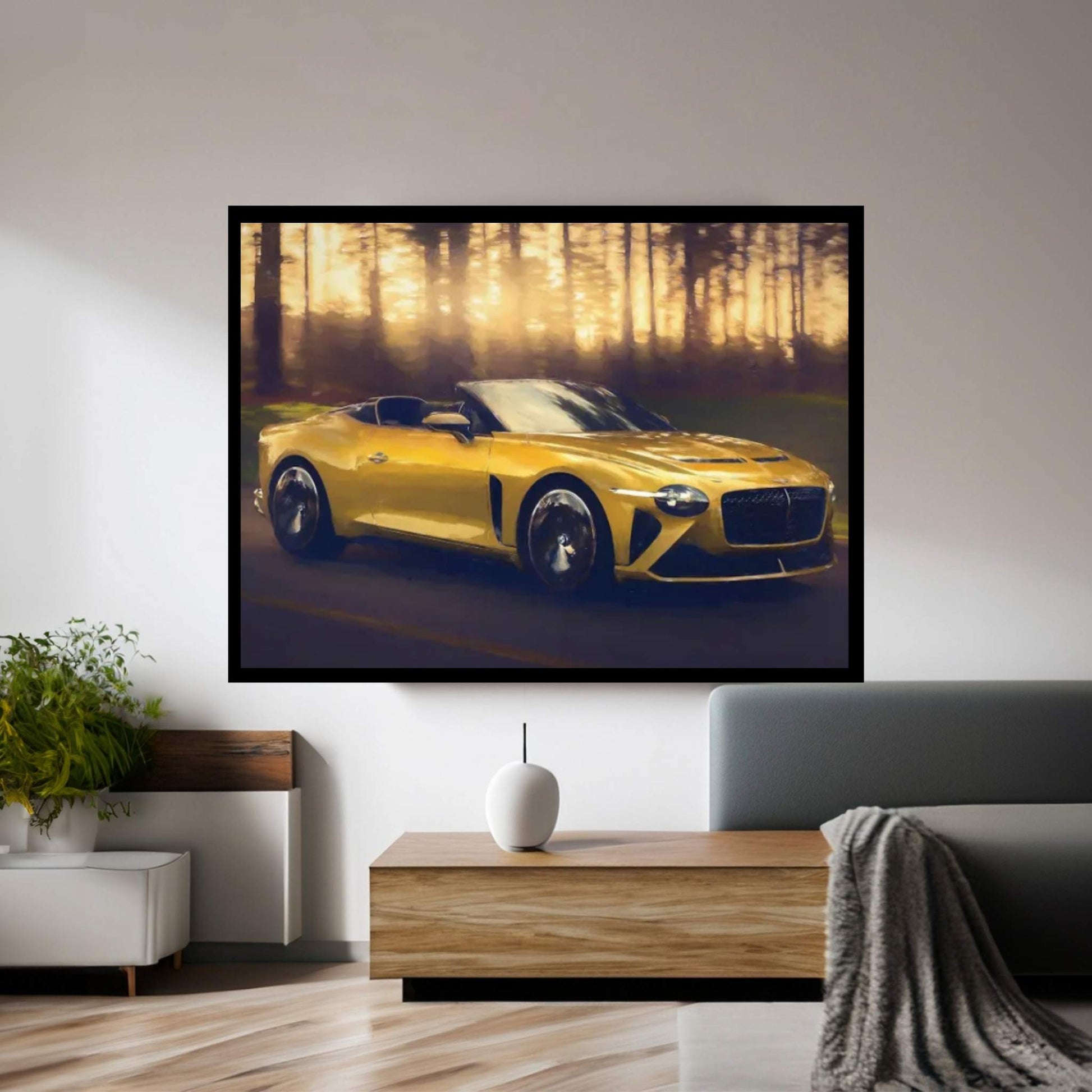 Bentley Mulliner Bacalar Canvas Wall Art - Y Canvas