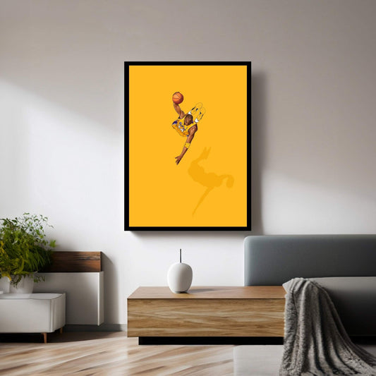 Frequent Fliers Kobe Canvas Wall Art - Y Canvas