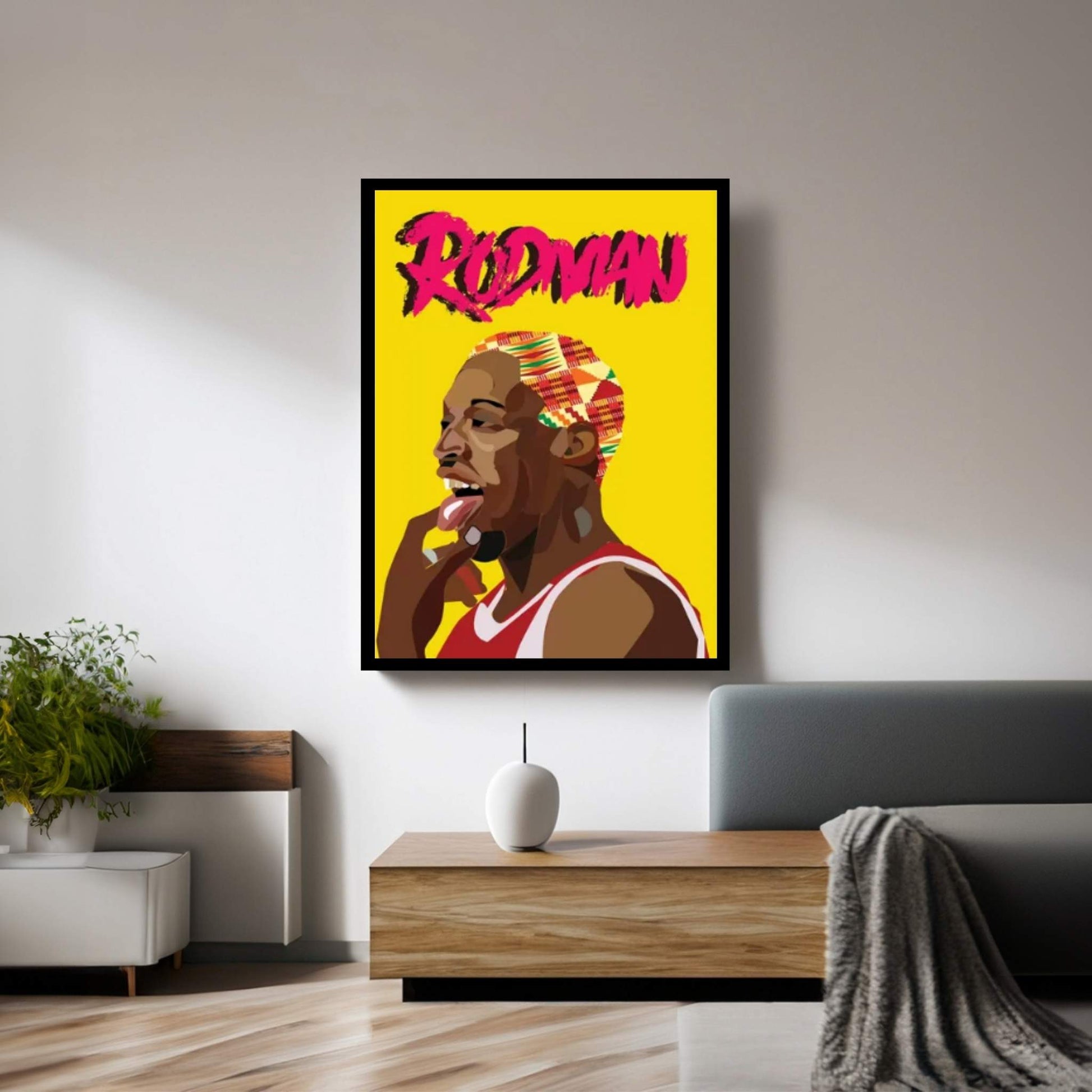 Rodzilla Canvas Wall Art - Y Canvas
