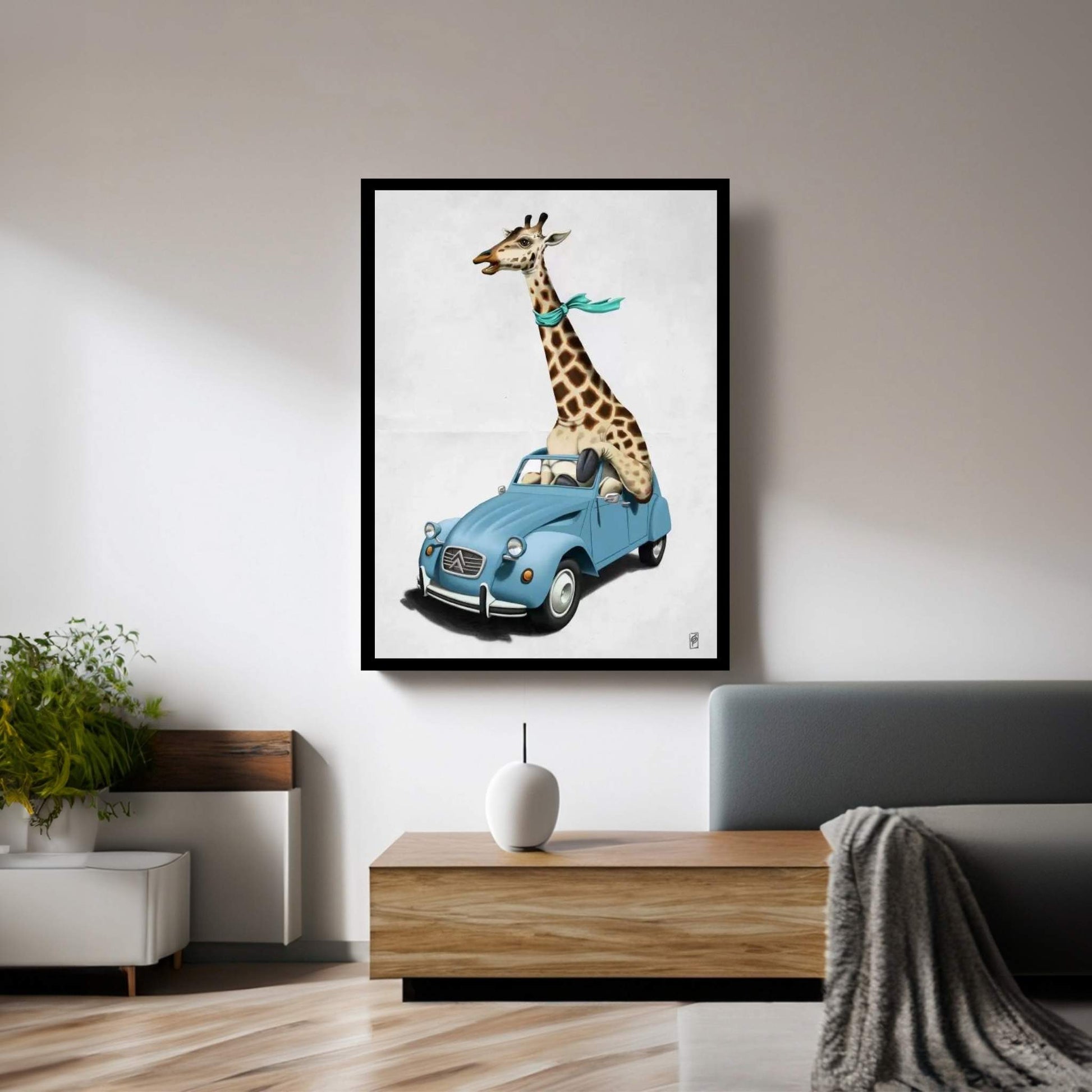 Riding High! II Canvas Wall Art - Y Canvas