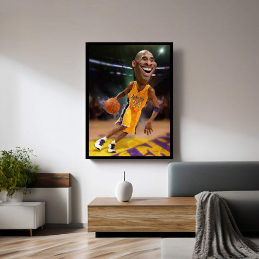 Kobe Bryant Canvas Wall Art - Y Canvas