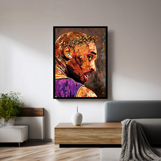 Kobe Bryant Canvas Wall Art - Y Canvas