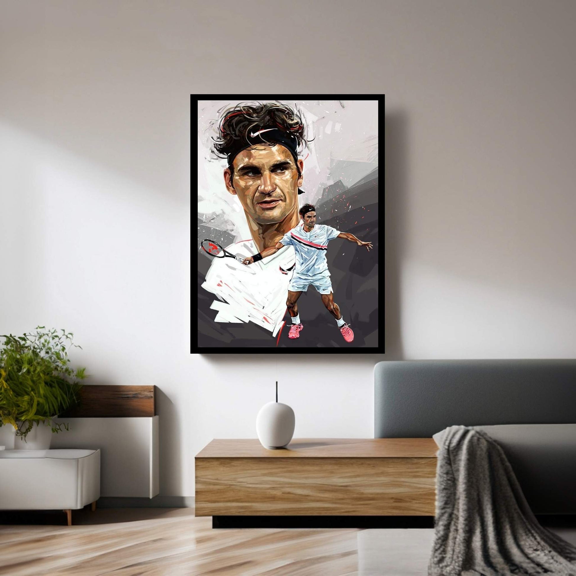 Roger Canvas Wall Art - Y Canvas