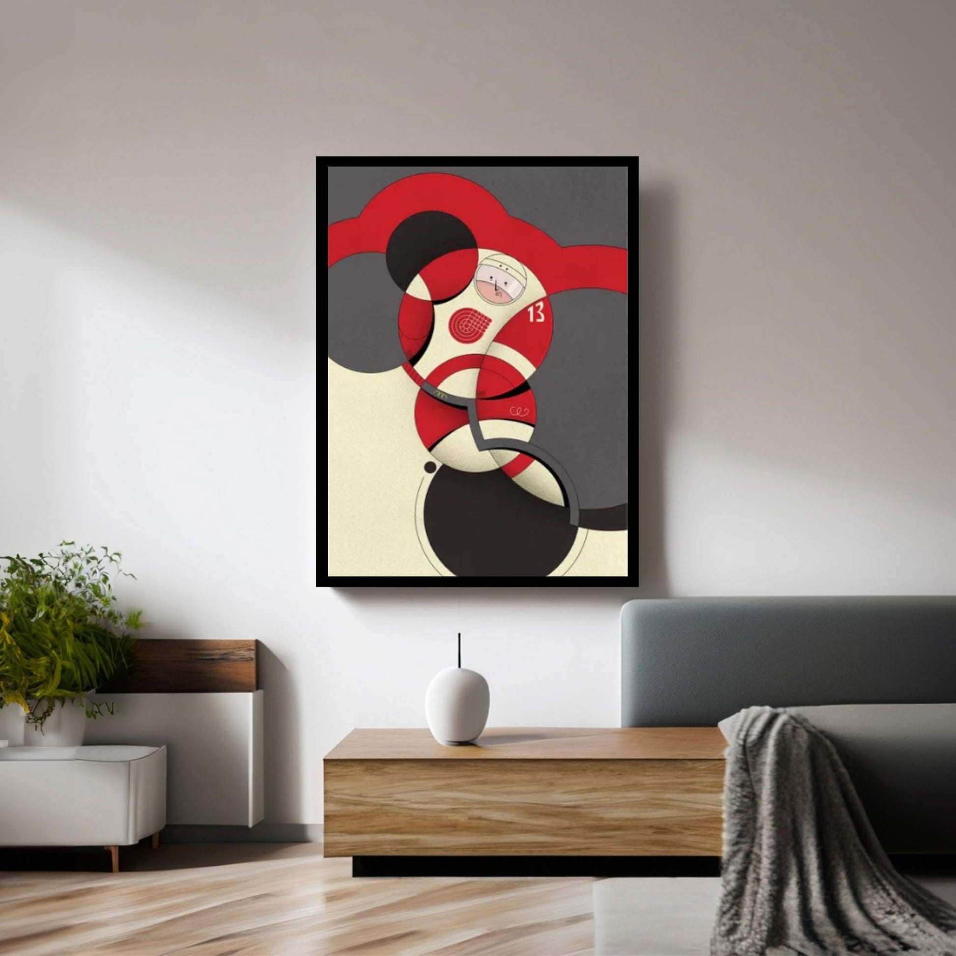 Magic Man Canvas Wall Art - Y Canvas