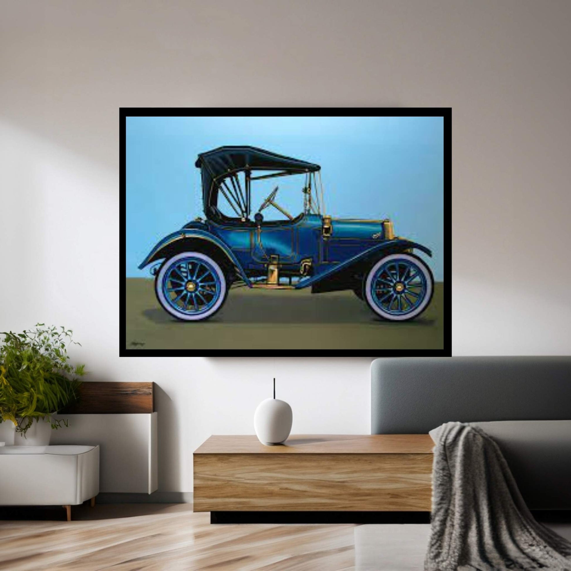 Overland 1911 Canvas Wall Art - Y Canvas