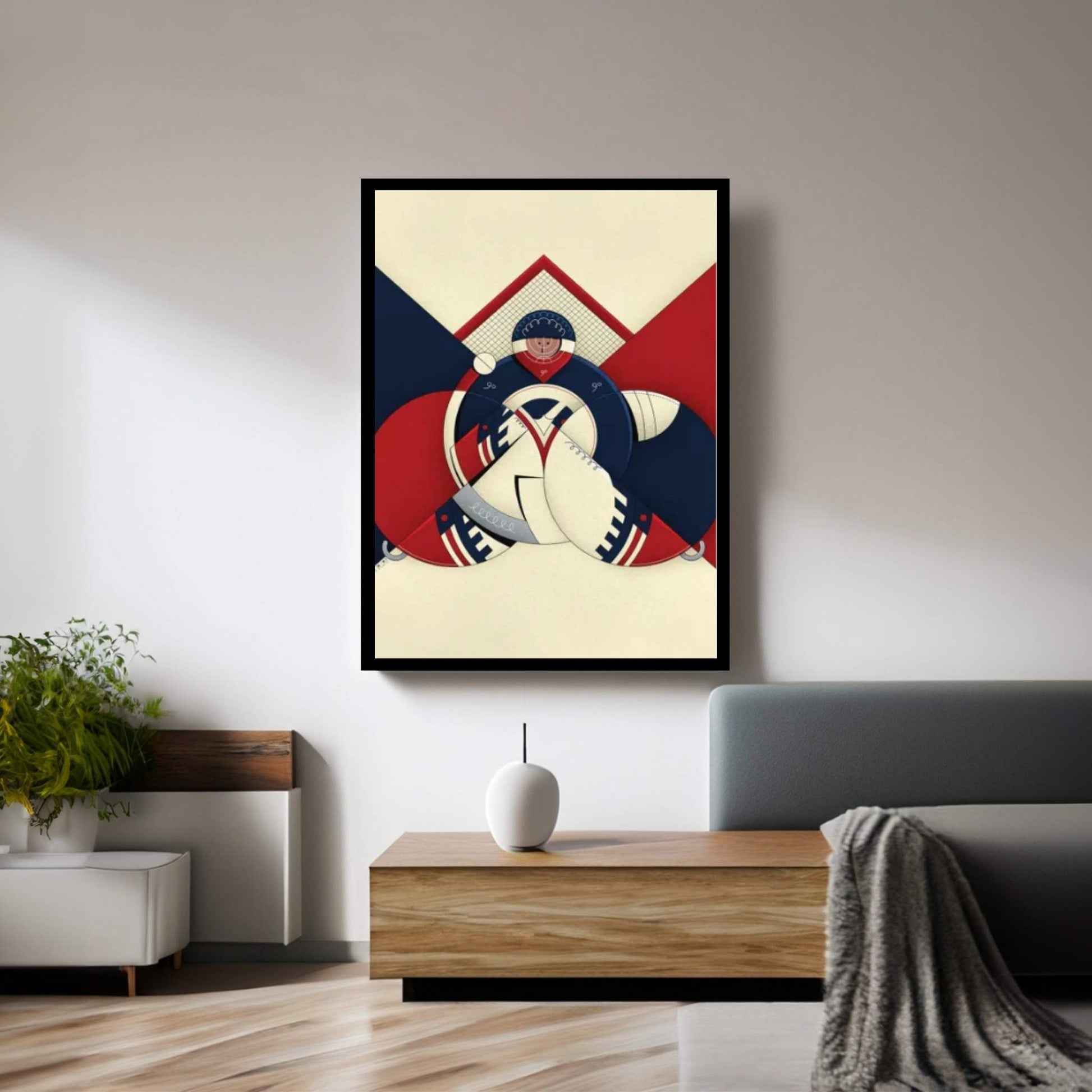 Merz Canvas Wall Art - Y Canvas