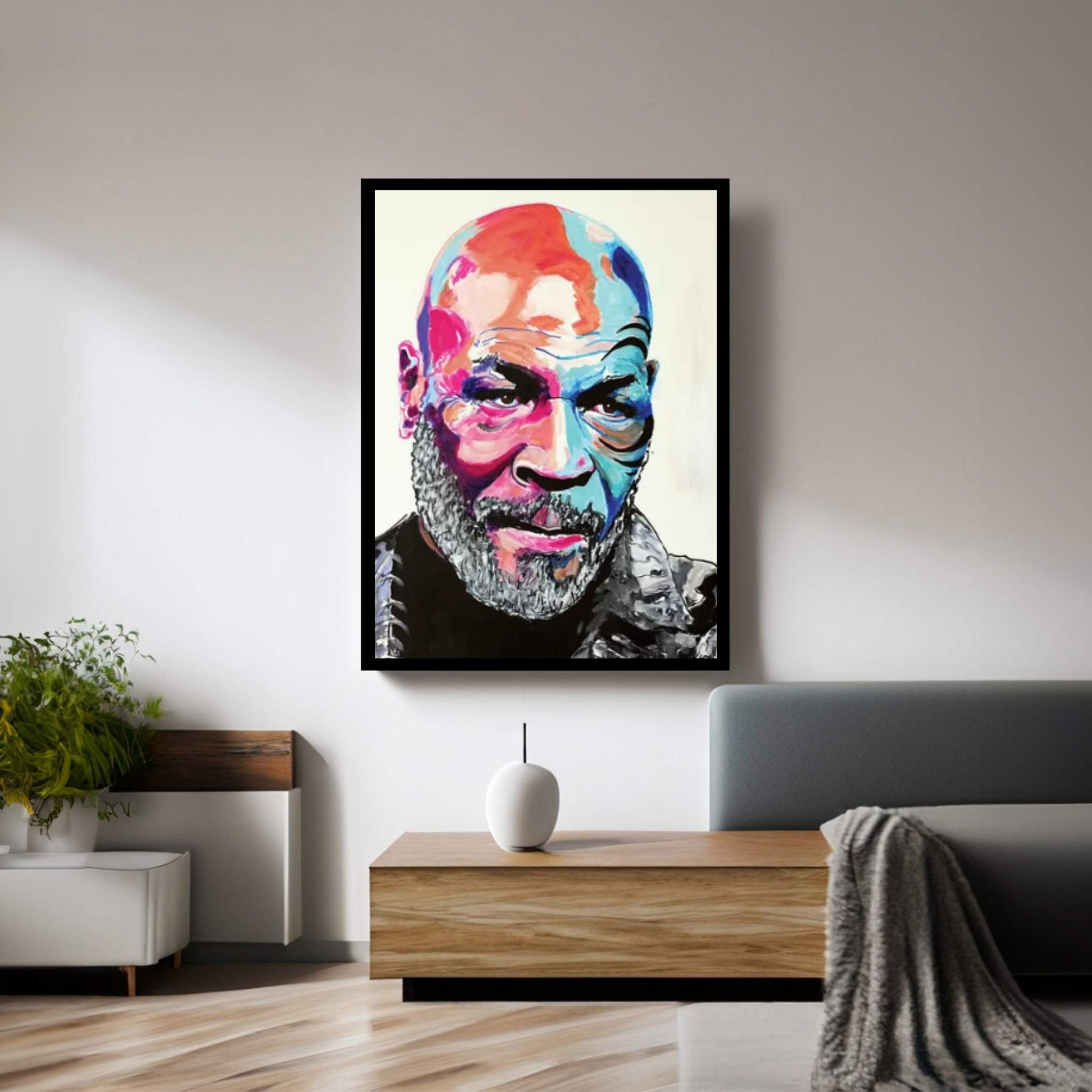 Mike Tyson Canvas Wall Art - Y Canvas