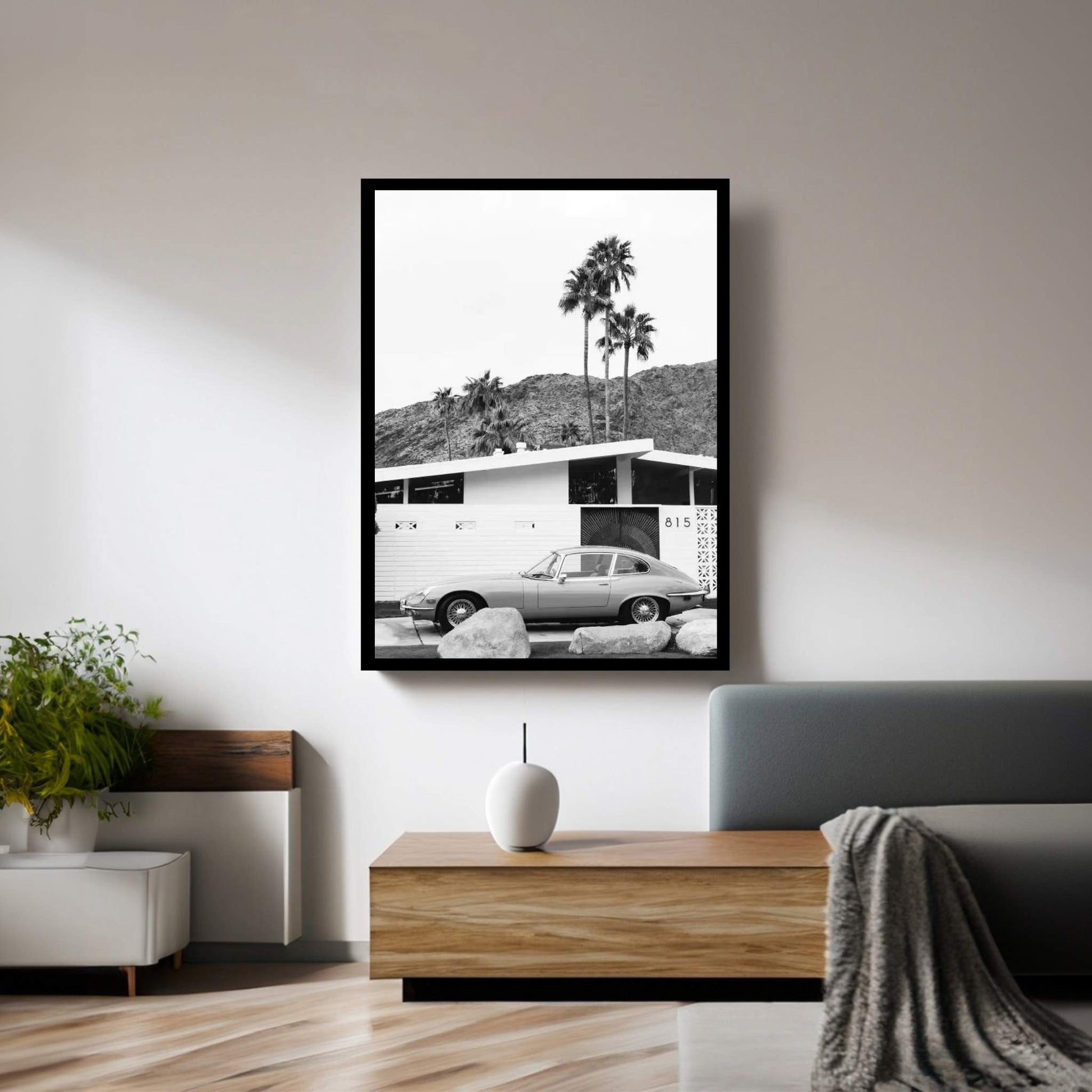 Palm Springs Ride II Canvas Wall Art - Y Canvas