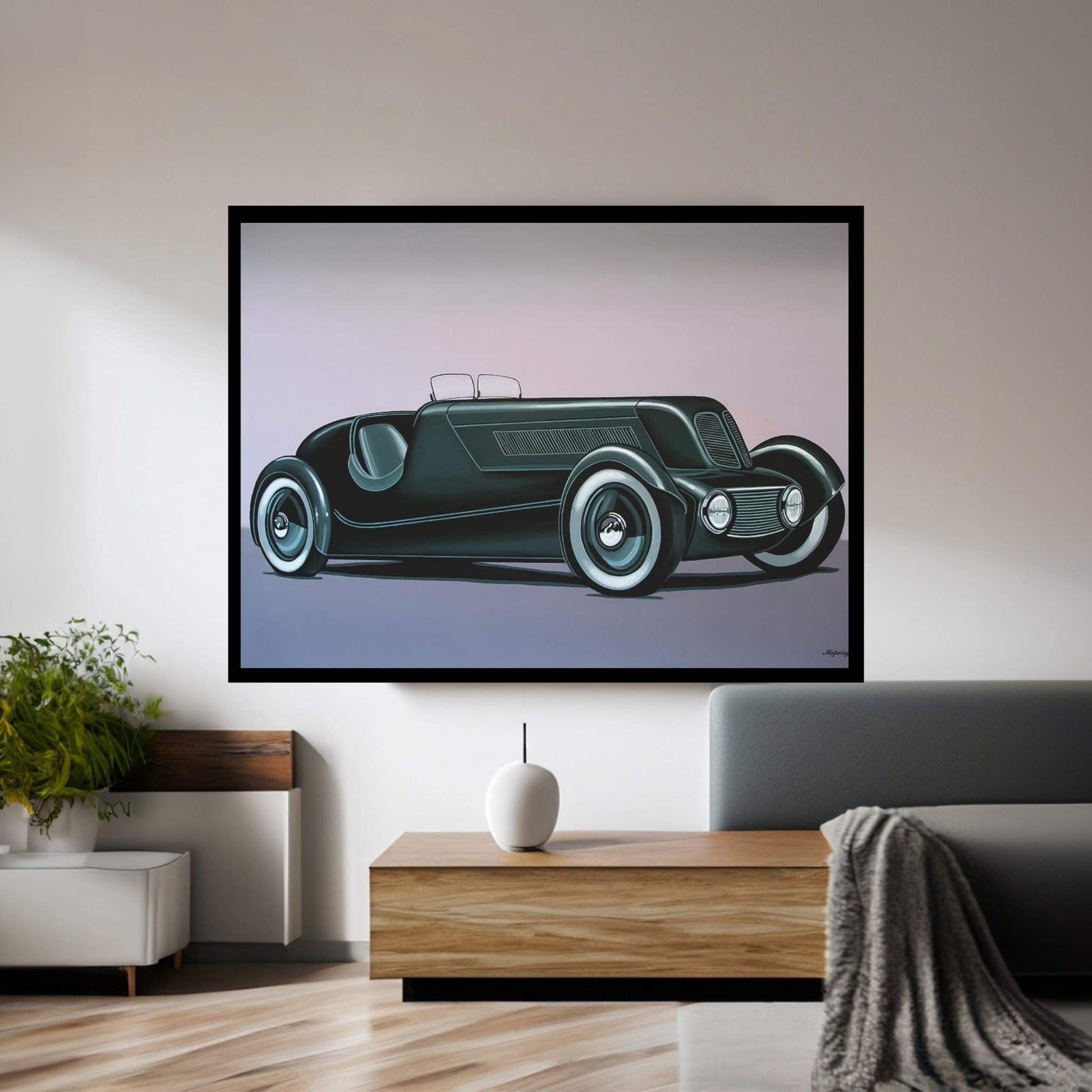 Edsel Ford Model 40 Special Speedster 1934 Canvas Wall Art - Y Canvas