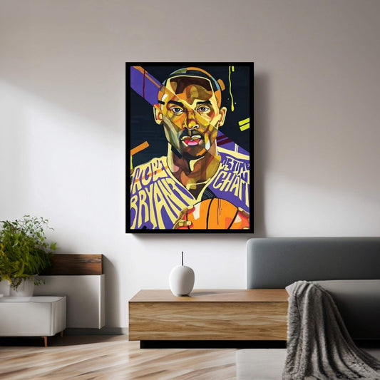 Kobe Bryant Canvas Wall Art - Y Canvas