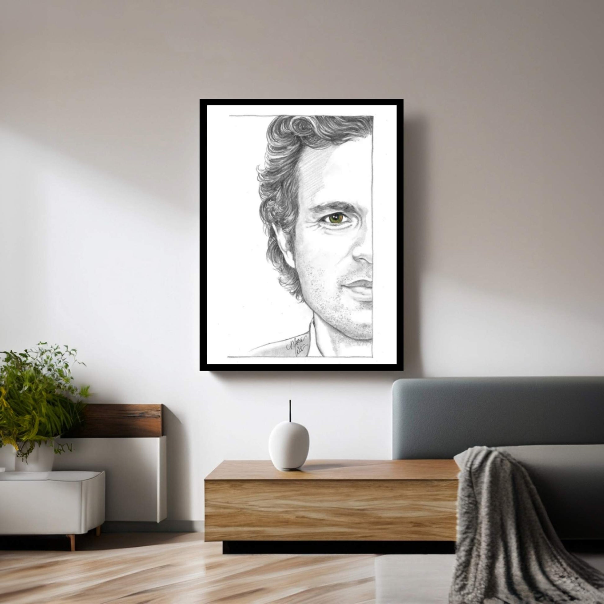 Bruce Banner Canvas Wall Art - Y Canvas