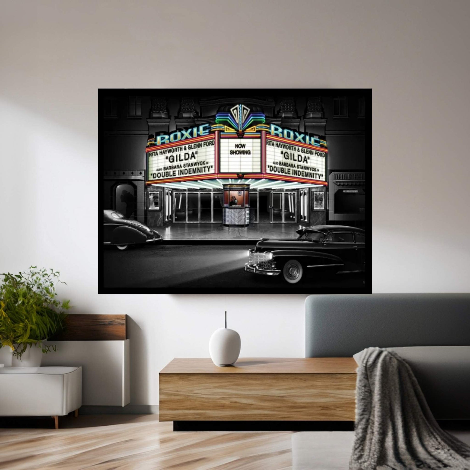 Roxie Canvas Wall Art - Y Canvas
