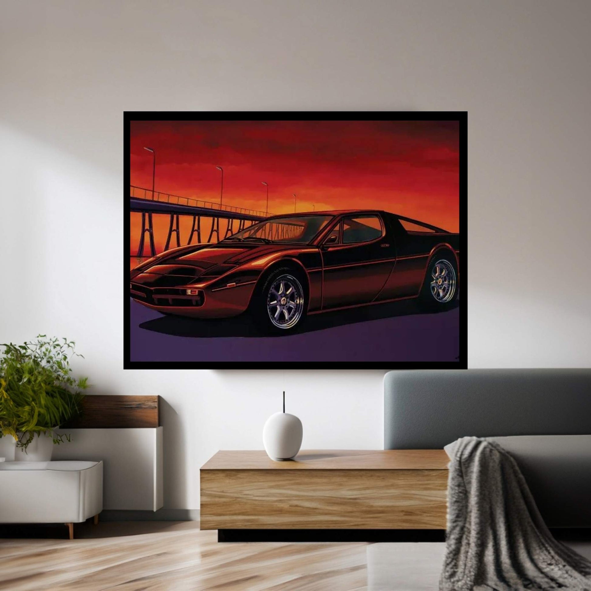 Maserati Merak Canvas Wall Art - Y Canvas