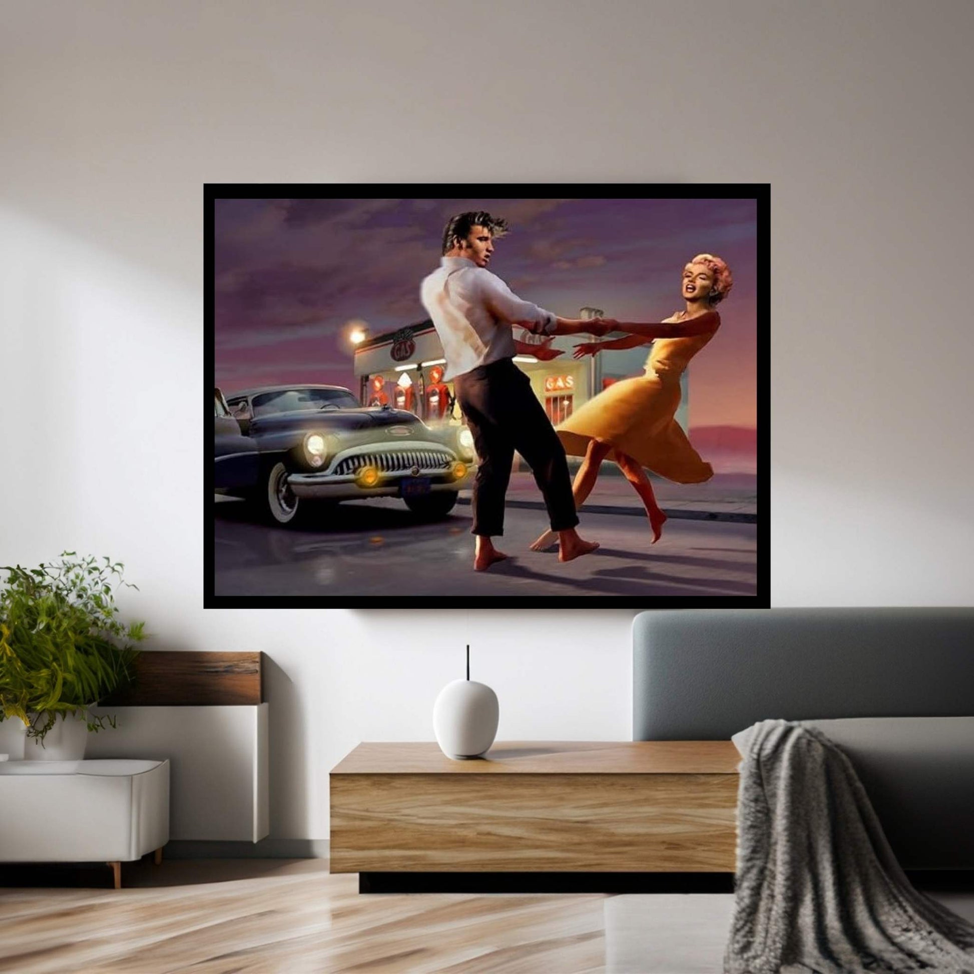 Rendezvous I Canvas Wall Art - Y Canvas