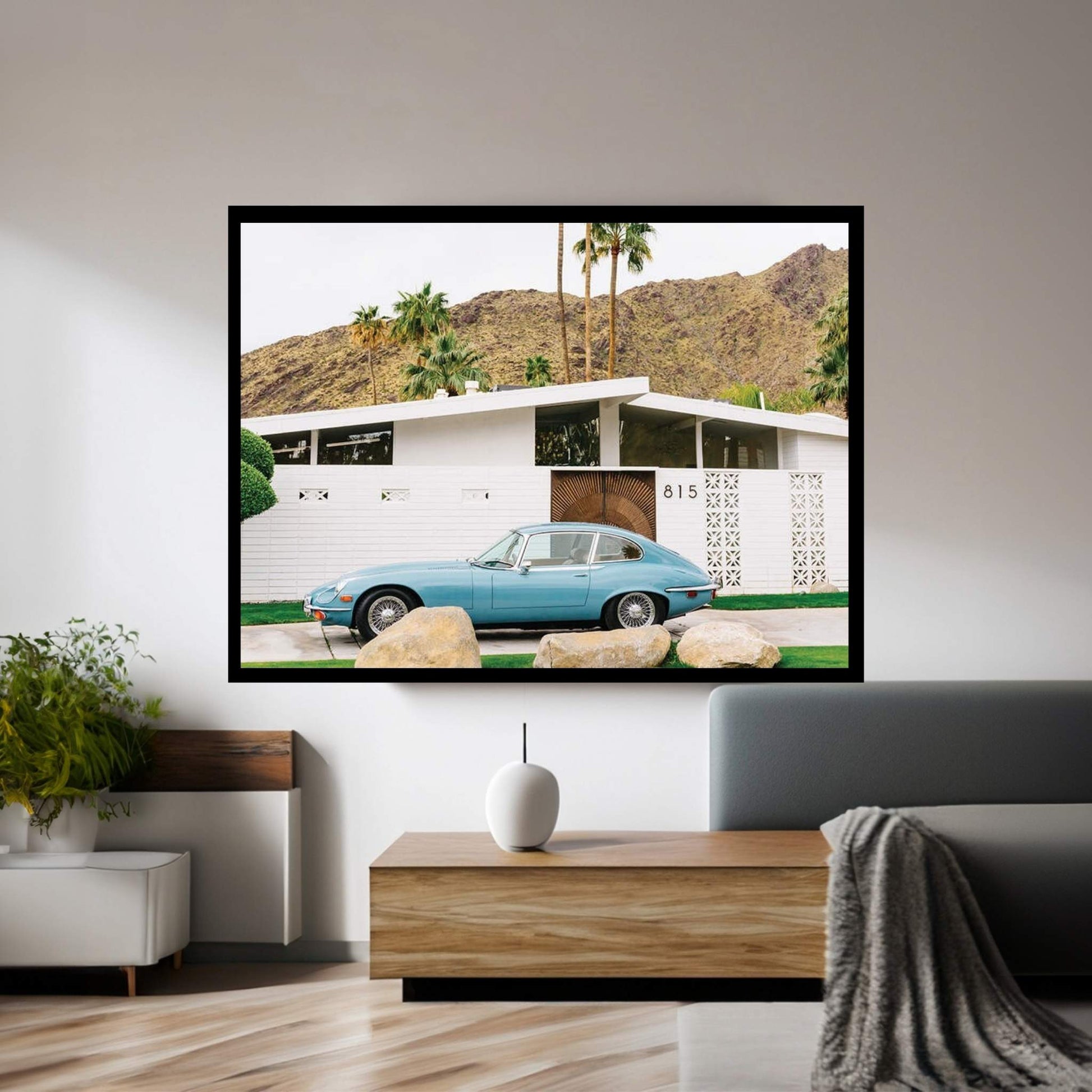 Palm Springs Ride I Canvas Wall Art - Y Canvas