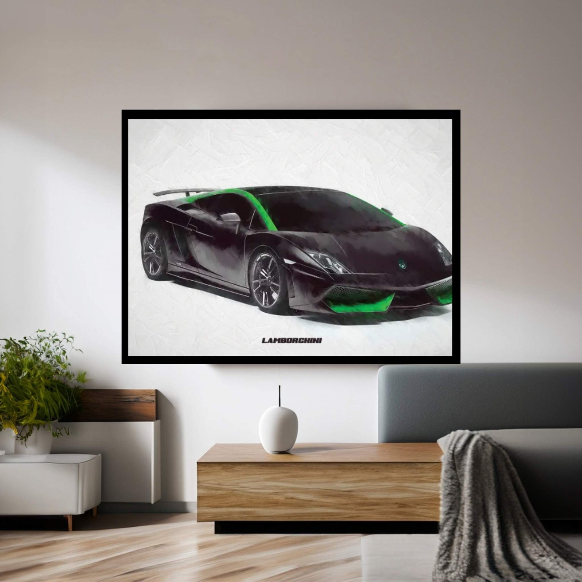Lamborghini II Canvas Wall Art - Y Canvas