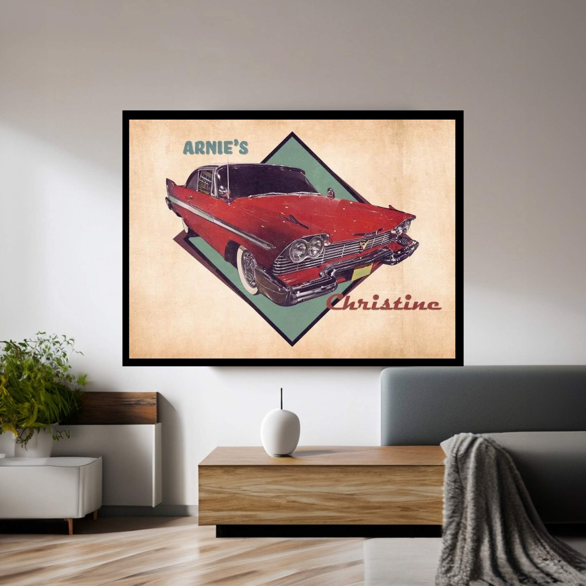 Arnie's Christine Canvas Wall Art - Y Canvas