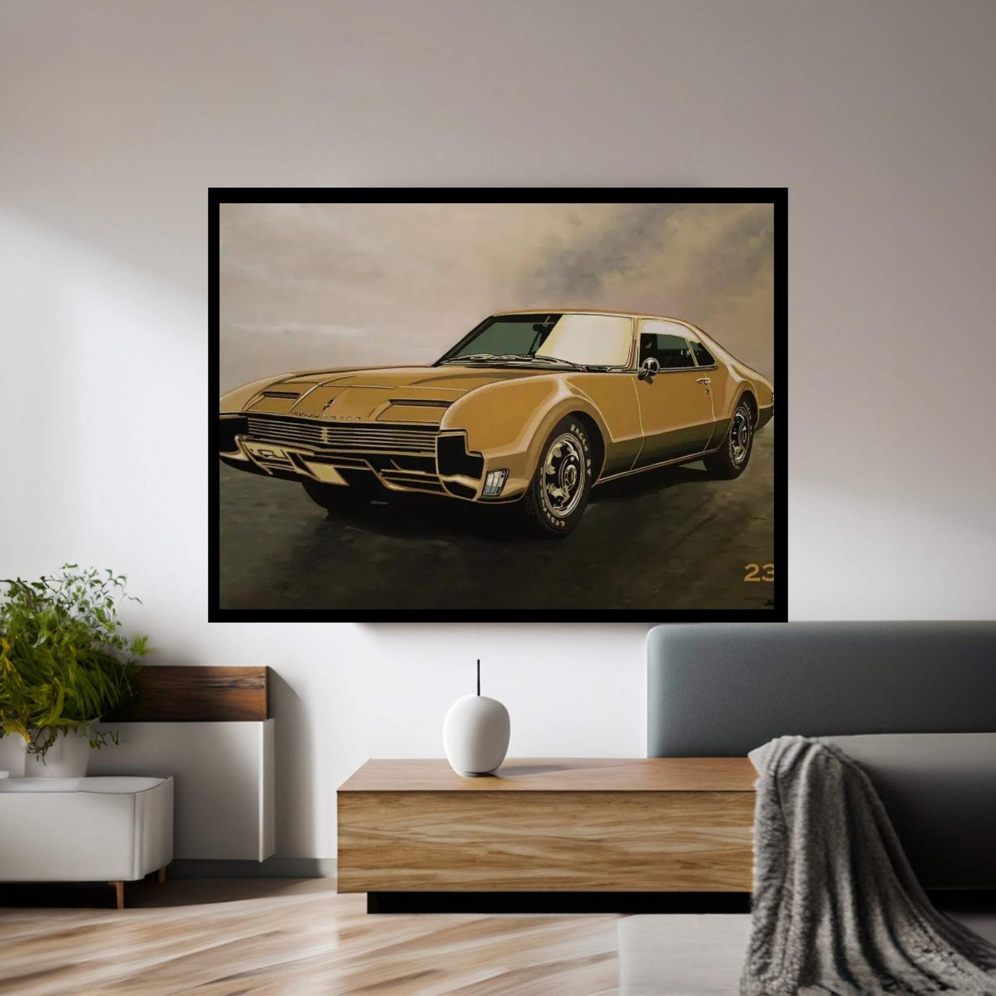 Oldsmobile Toronado 1969 Canvas Wall Art - Y Canvas