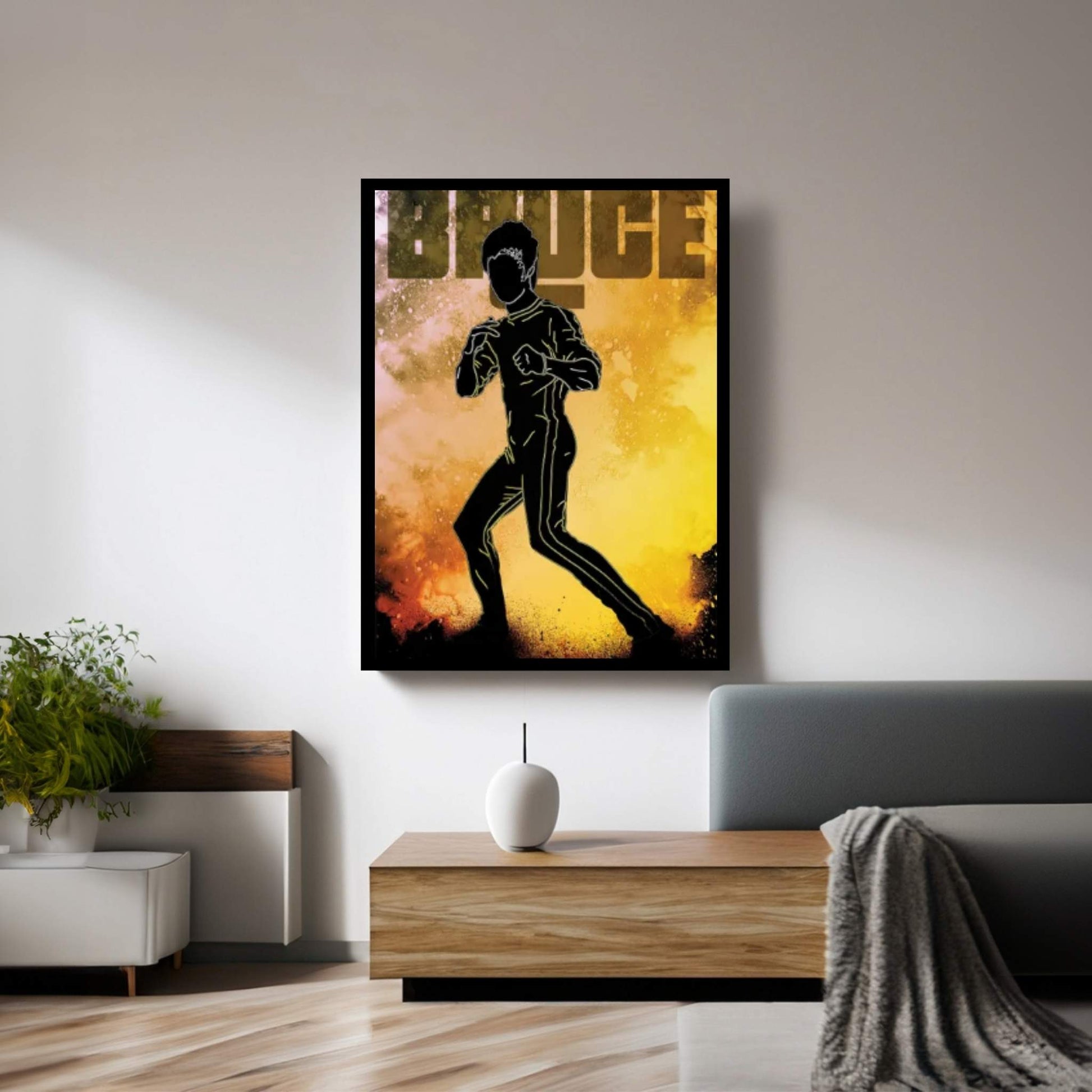 Soul Of Kung Fu Canvas Wall Art - Y Canvas