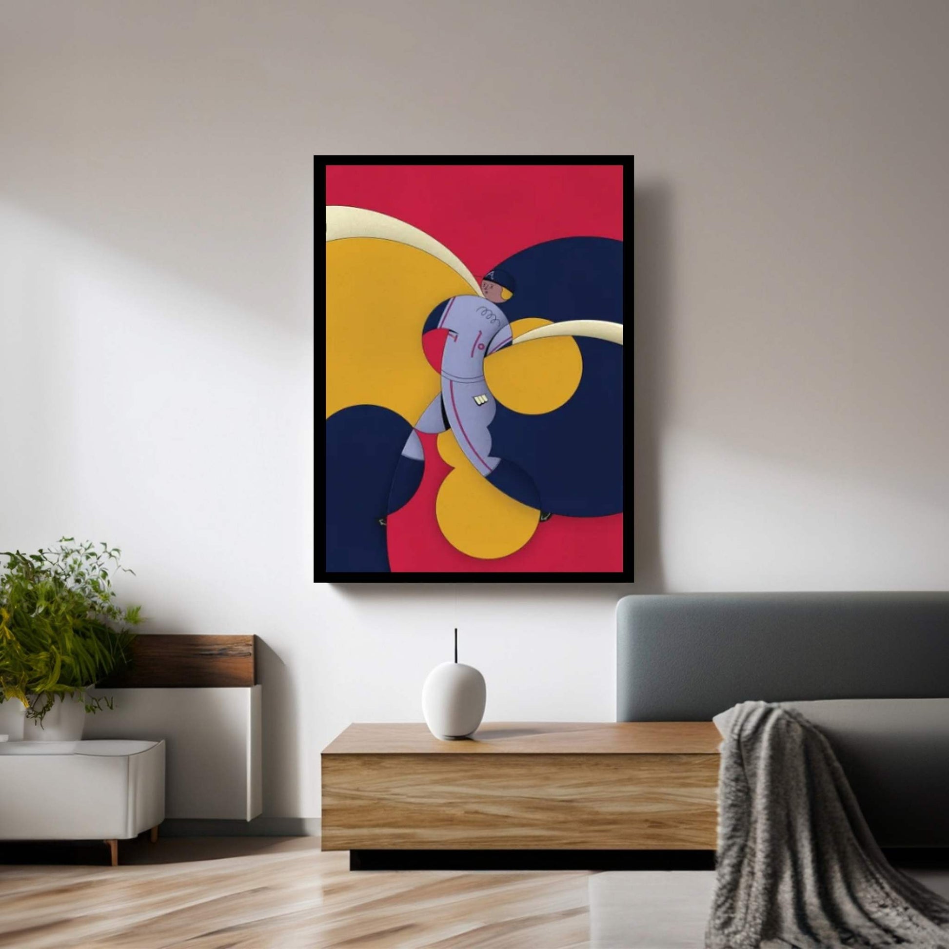 Chipper Canvas Wall Art - Y Canvas