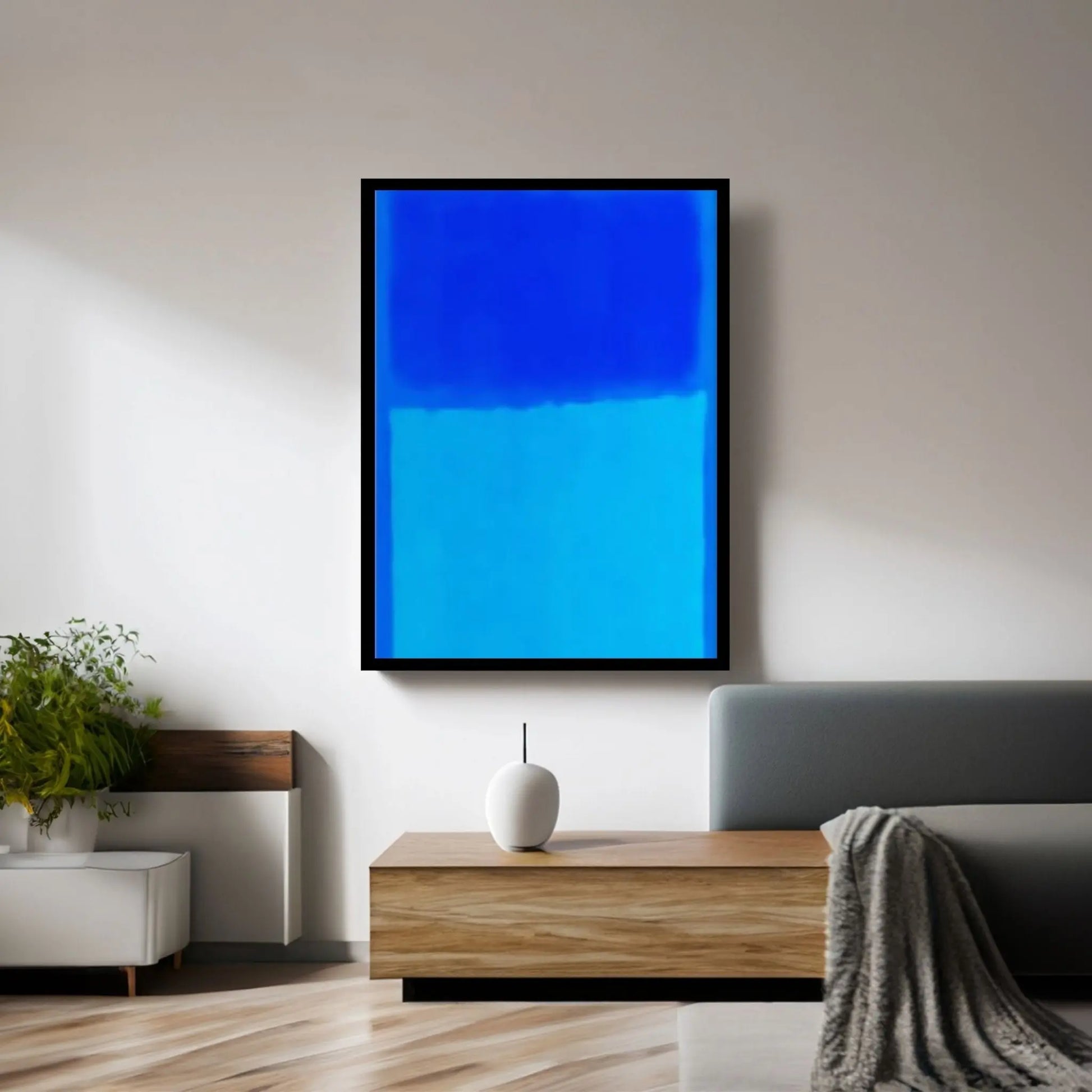 Mark Rothko Frame Canvas/Poster Art Reproduction, Rothko Reproduction - Y Canvas