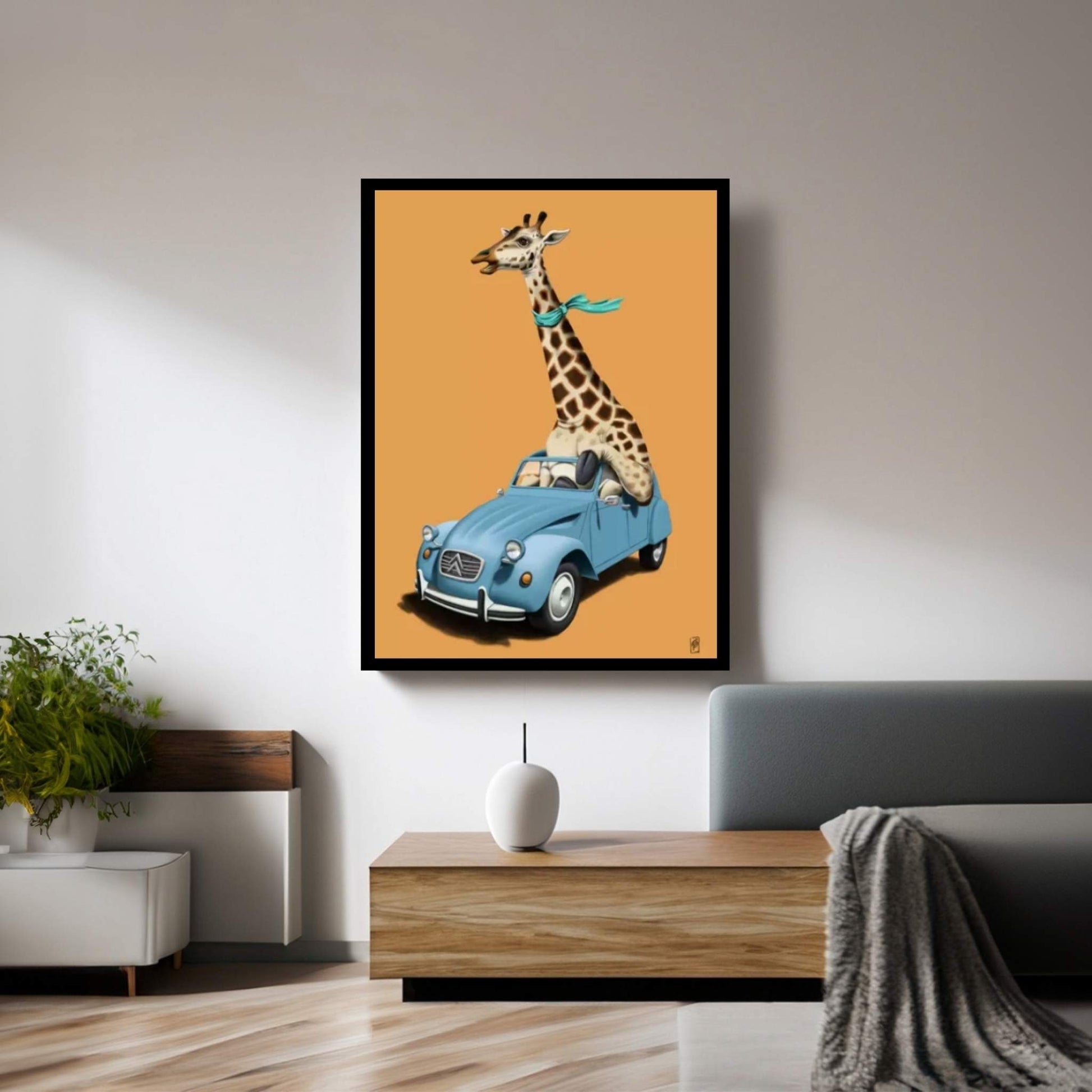 Riding High! III Canvas Wall Art - Y Canvas