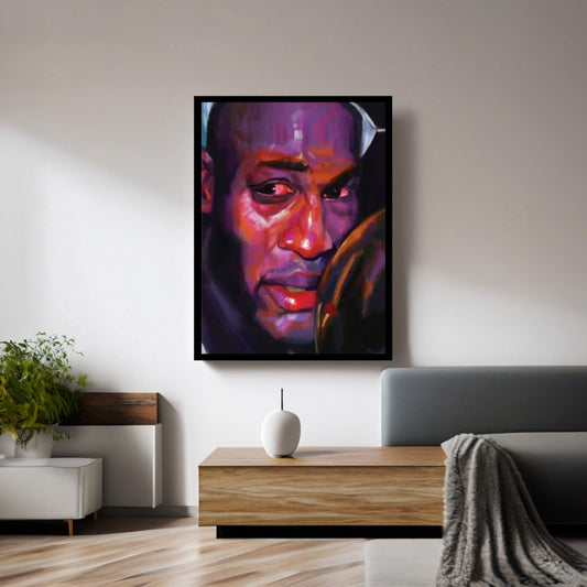 Michael Jordan Canvas Wall Art - Y Canvas