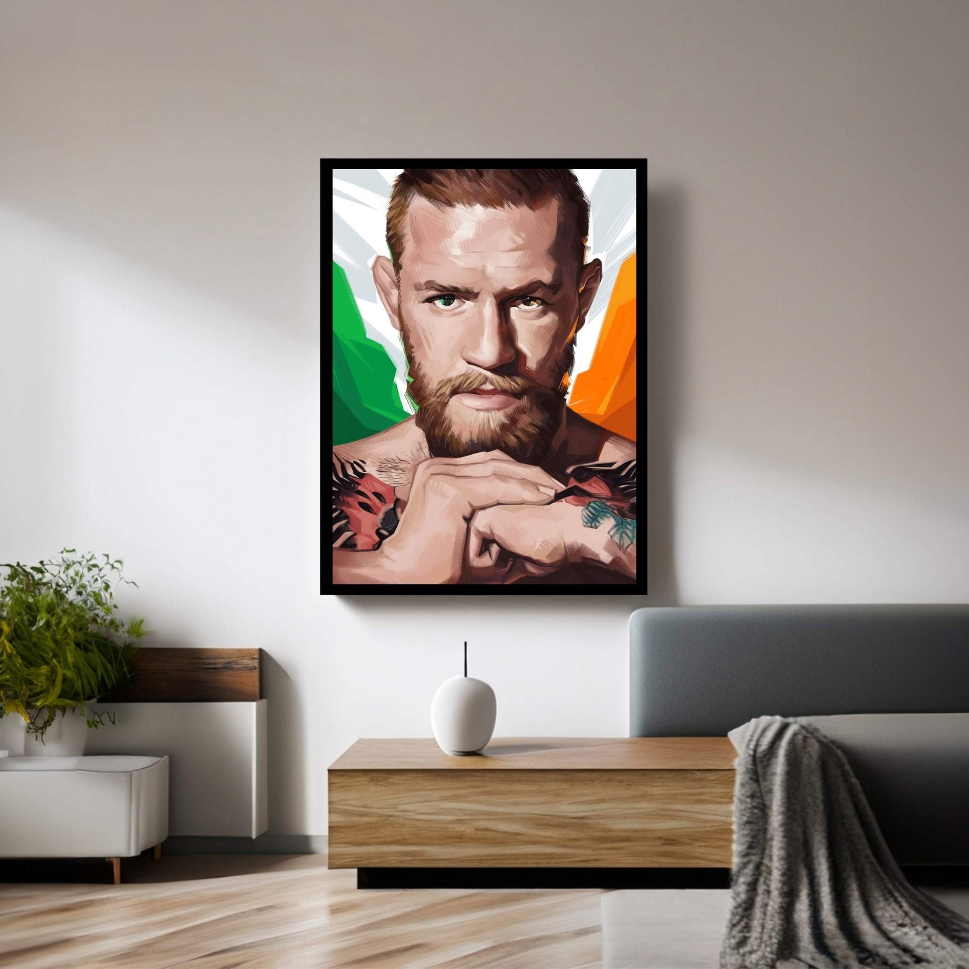 Conor McGregor Canvas Wall Art - Y Canvas