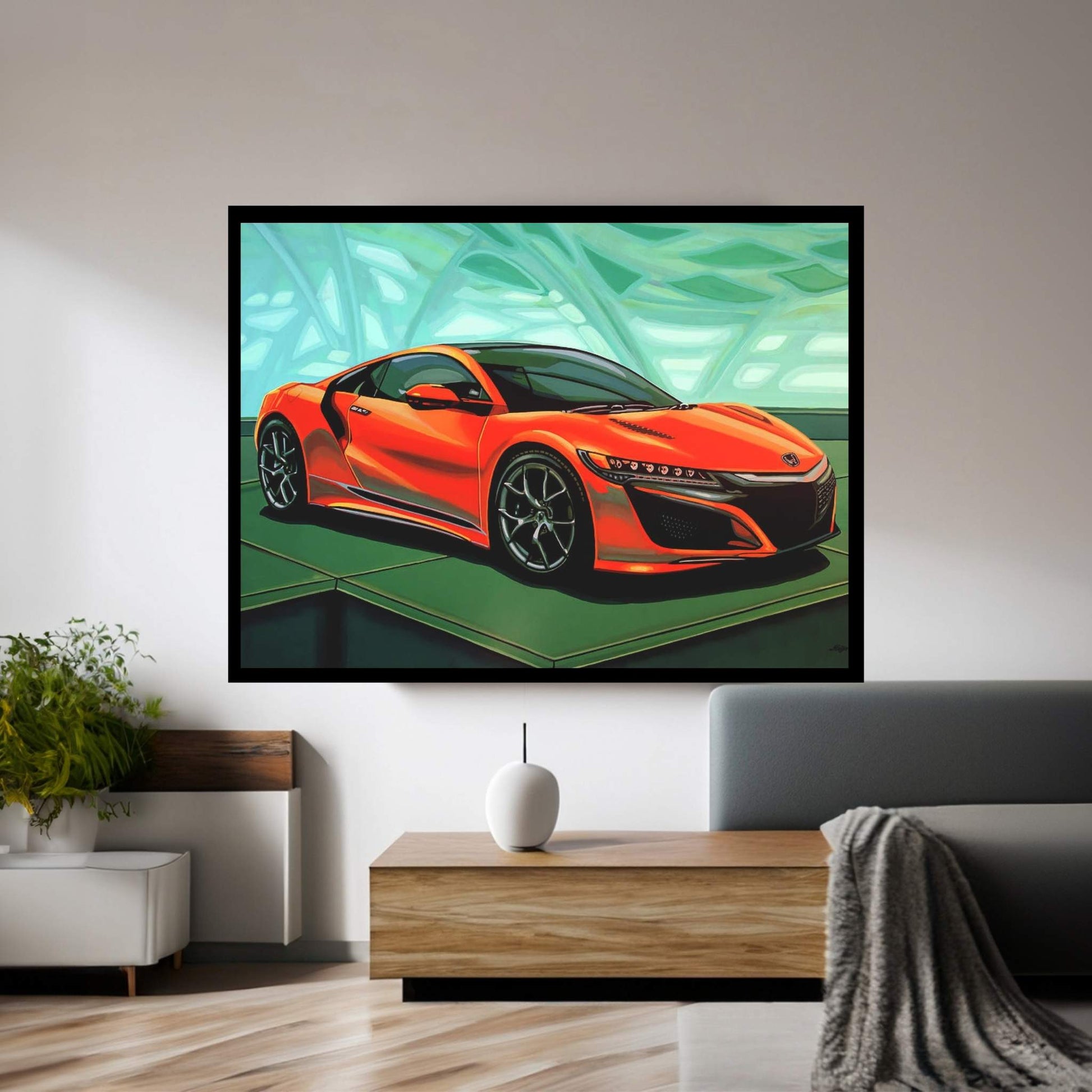 Honda Acura NSX 2016 Canvas Wall Art - Y Canvas