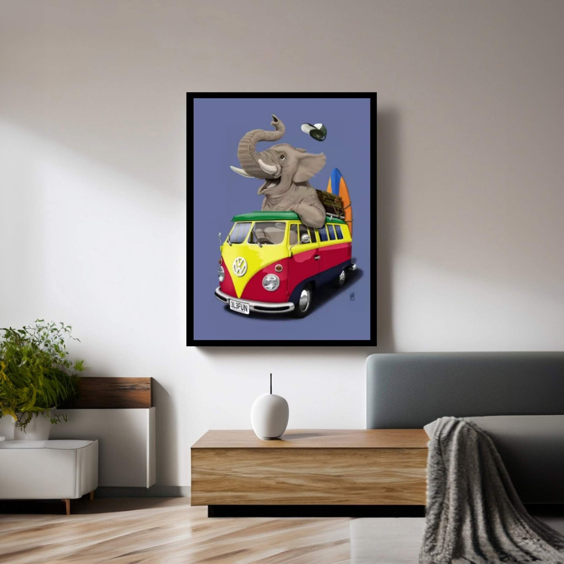 Pack-the-trunk III Canvas Wall Art - Y Canvas