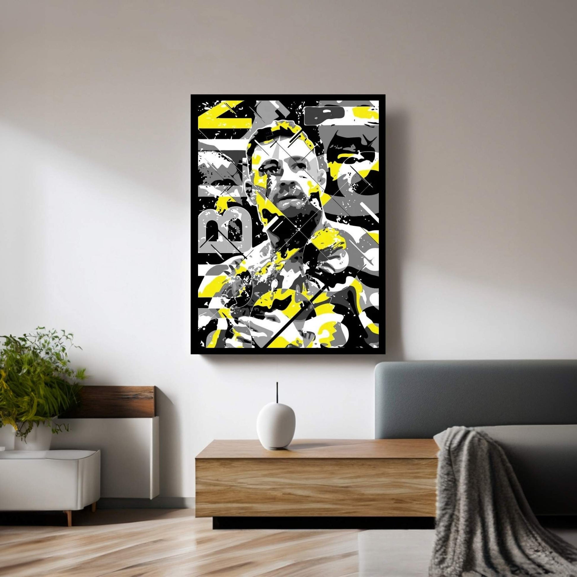 McGregor Canvas Wall Art - Y Canvas