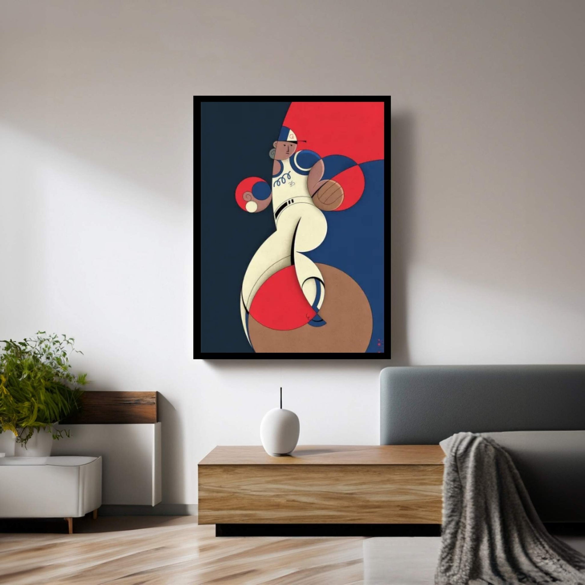 Knucksie Canvas Wall Art - Y Canvas