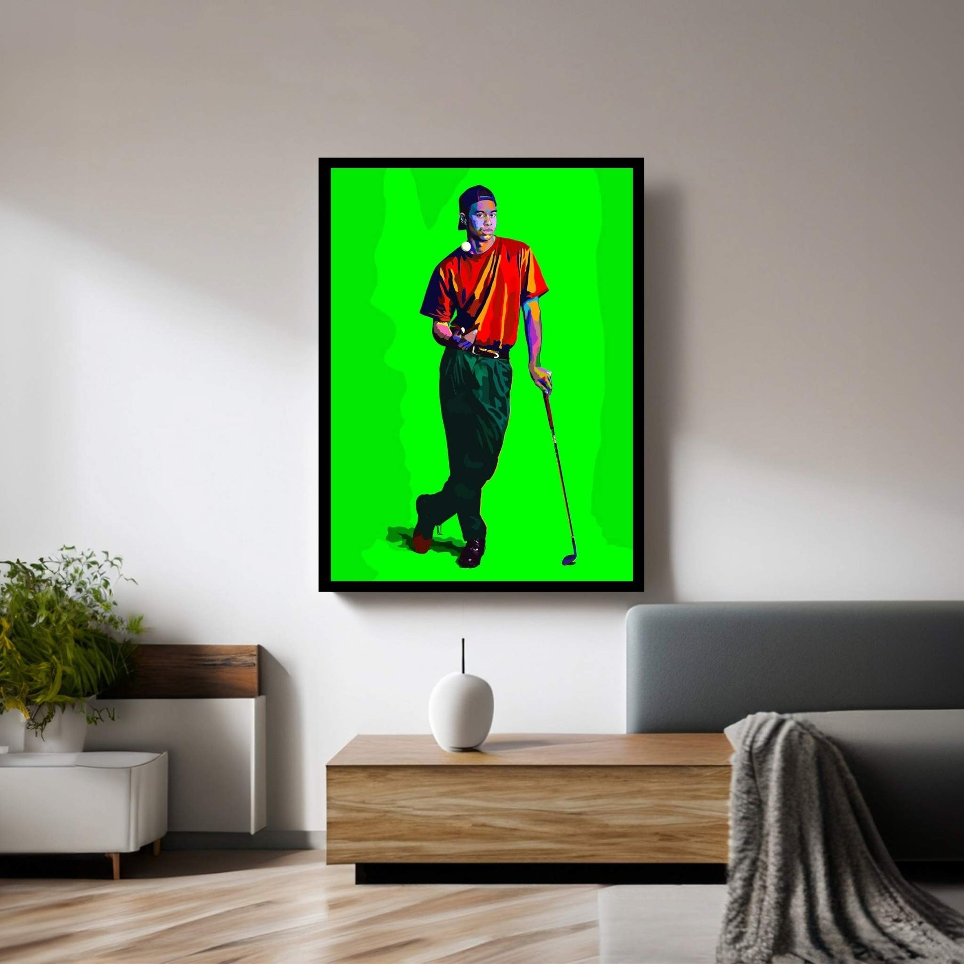 Eye Of The Tiger Canvas Wall Art - Y Canvas