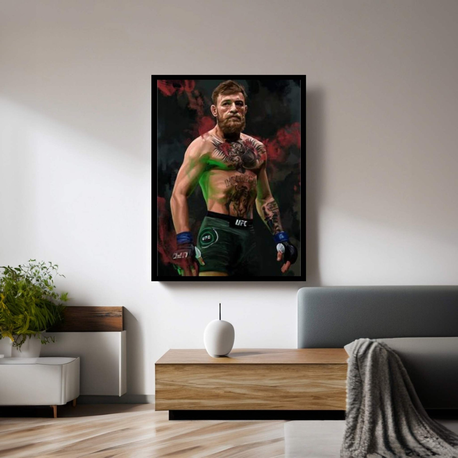 Conor McGregor Canvas Wall Art - Y Canvas