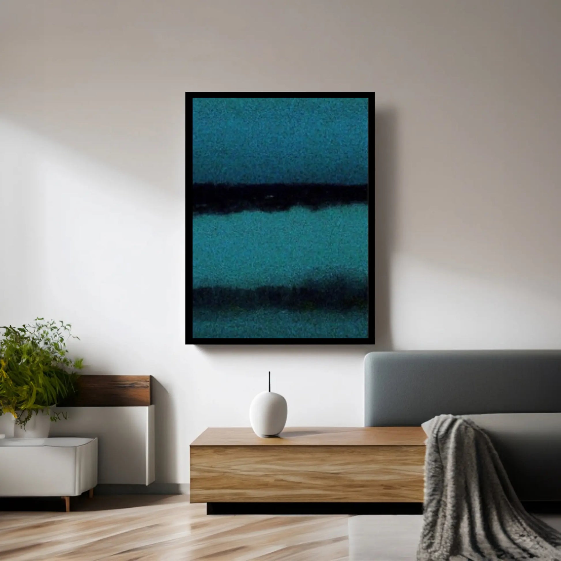 Mark Rothko Frame Canvas/Poster Art Reproduction, Rothko Reproduction - Y Canvas